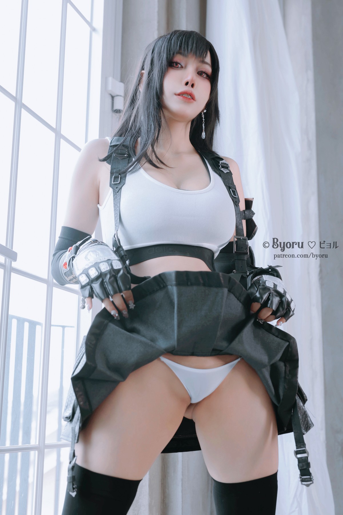 Cosplay 萝莉Byoru ティファ・ロックハート Tifa(6)