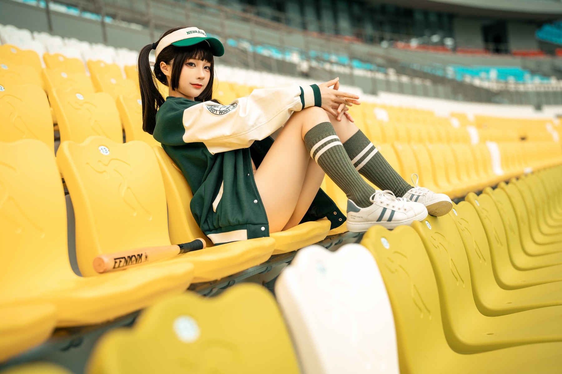 Cosplay 蠢沫沫 Chunmomo 棒球女孩 Baseball Girl Vol.01(17)