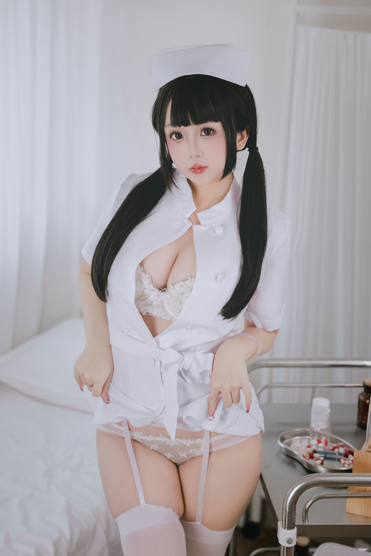 Cosplay Rinaijiao日奈娇 诊所护士 Set.01(13)