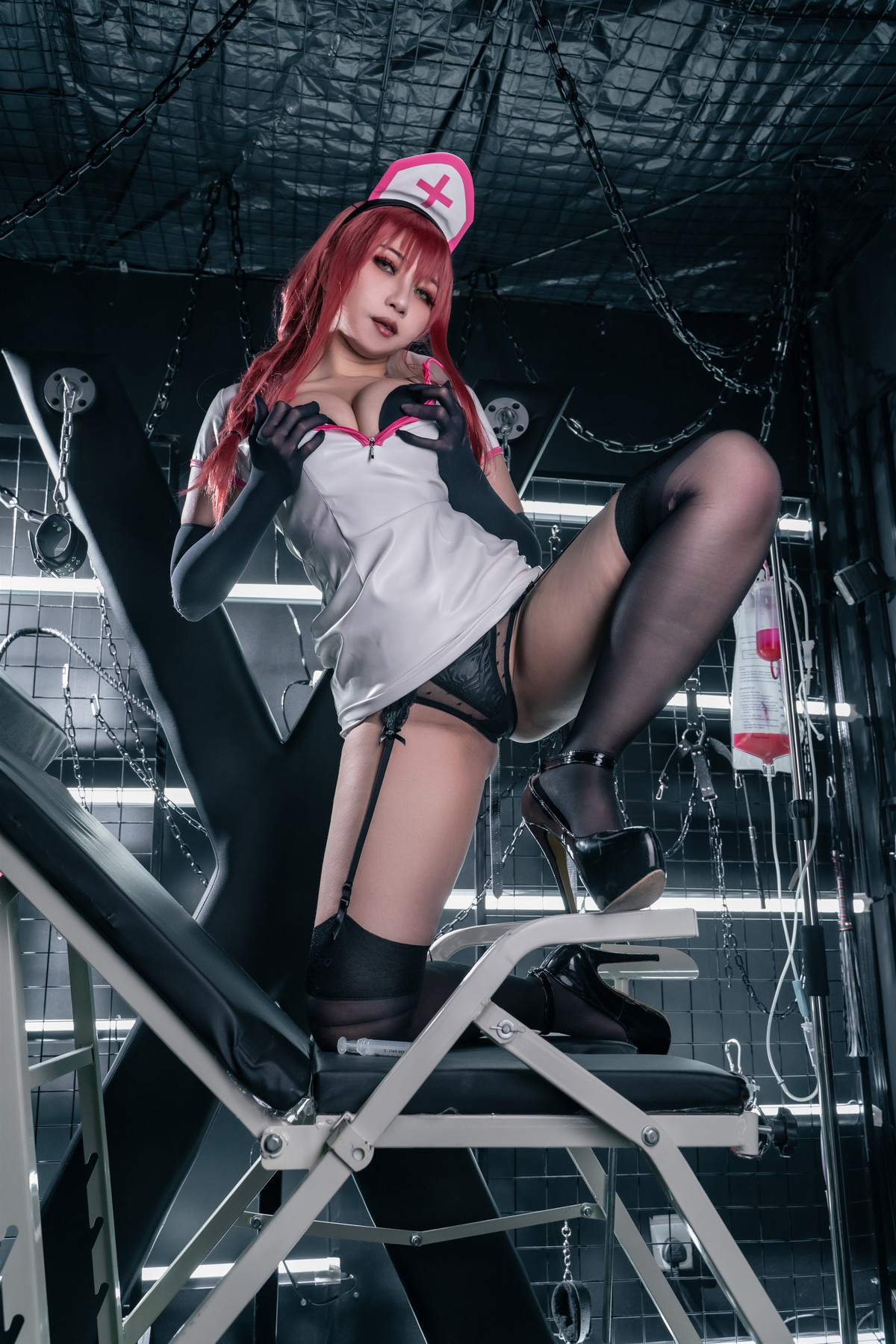 Cosplay 小琪Aki Dark Nurse(20)