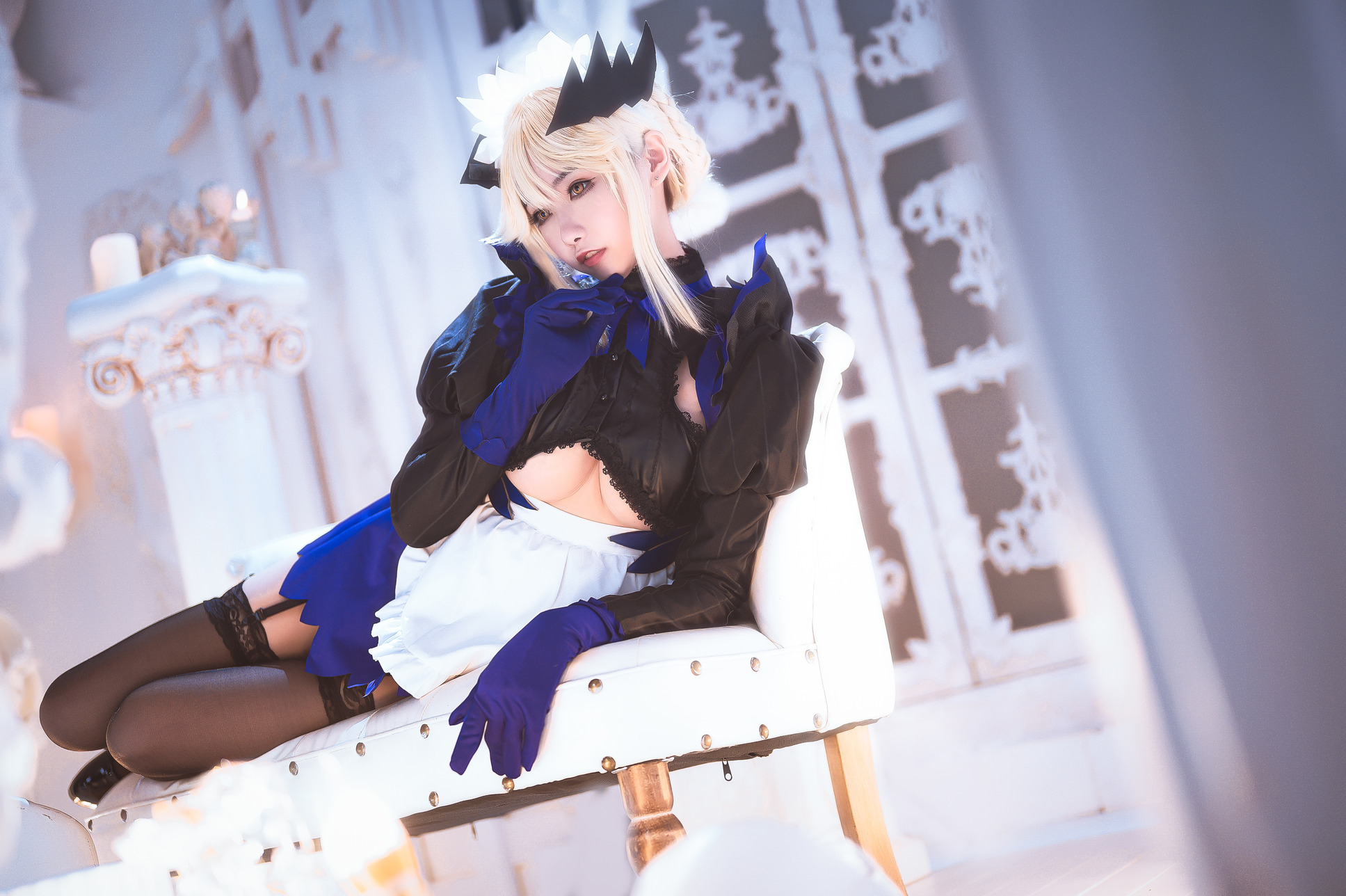 [Momoko葵葵] Artoria Pendragon Alter 黑枪呆女仆(3)