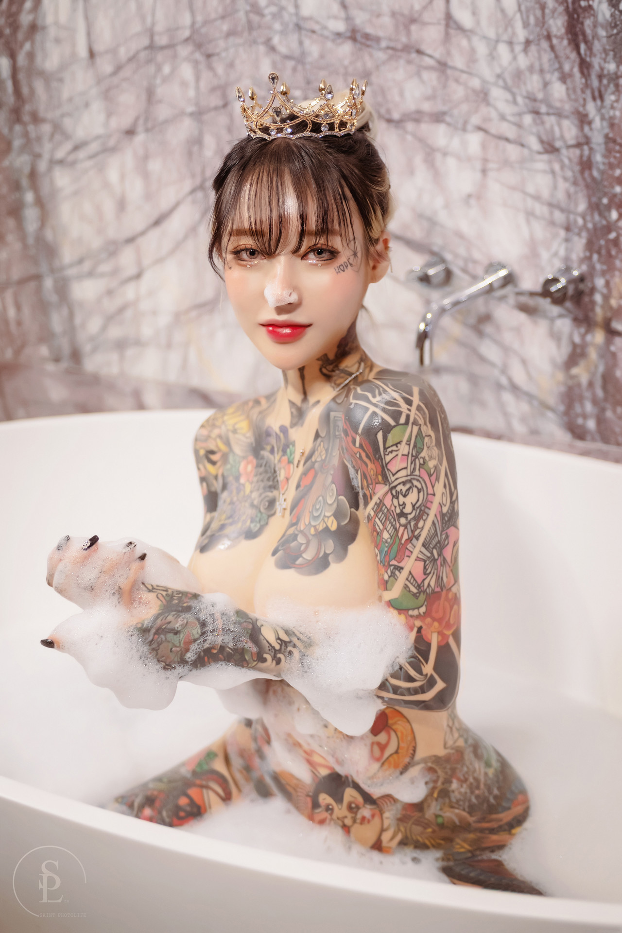 YoKo 요코, [SAINT Photolife] Bubbles(33)