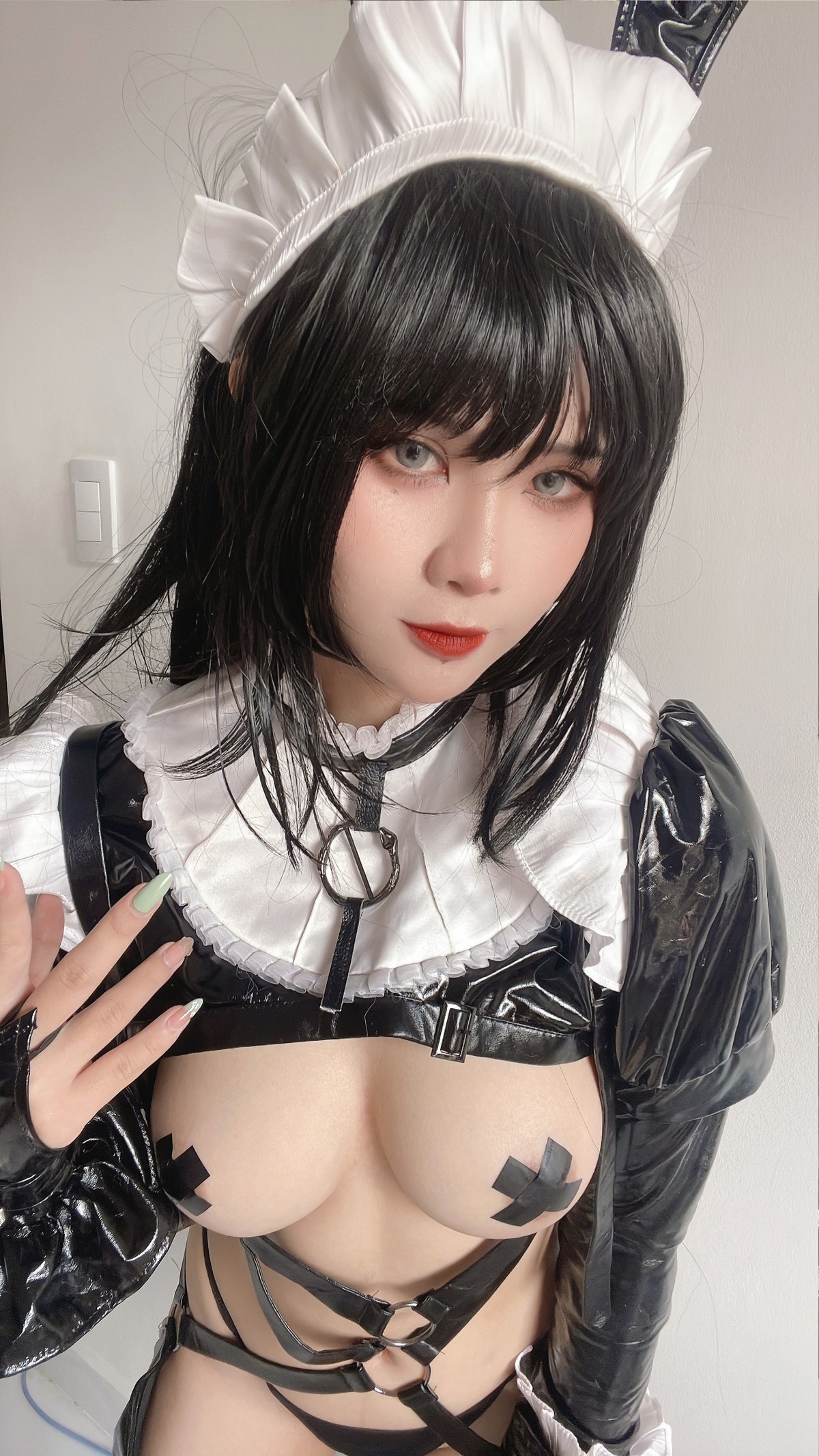 Cosplay Pyonピオン Black Bunny(29)