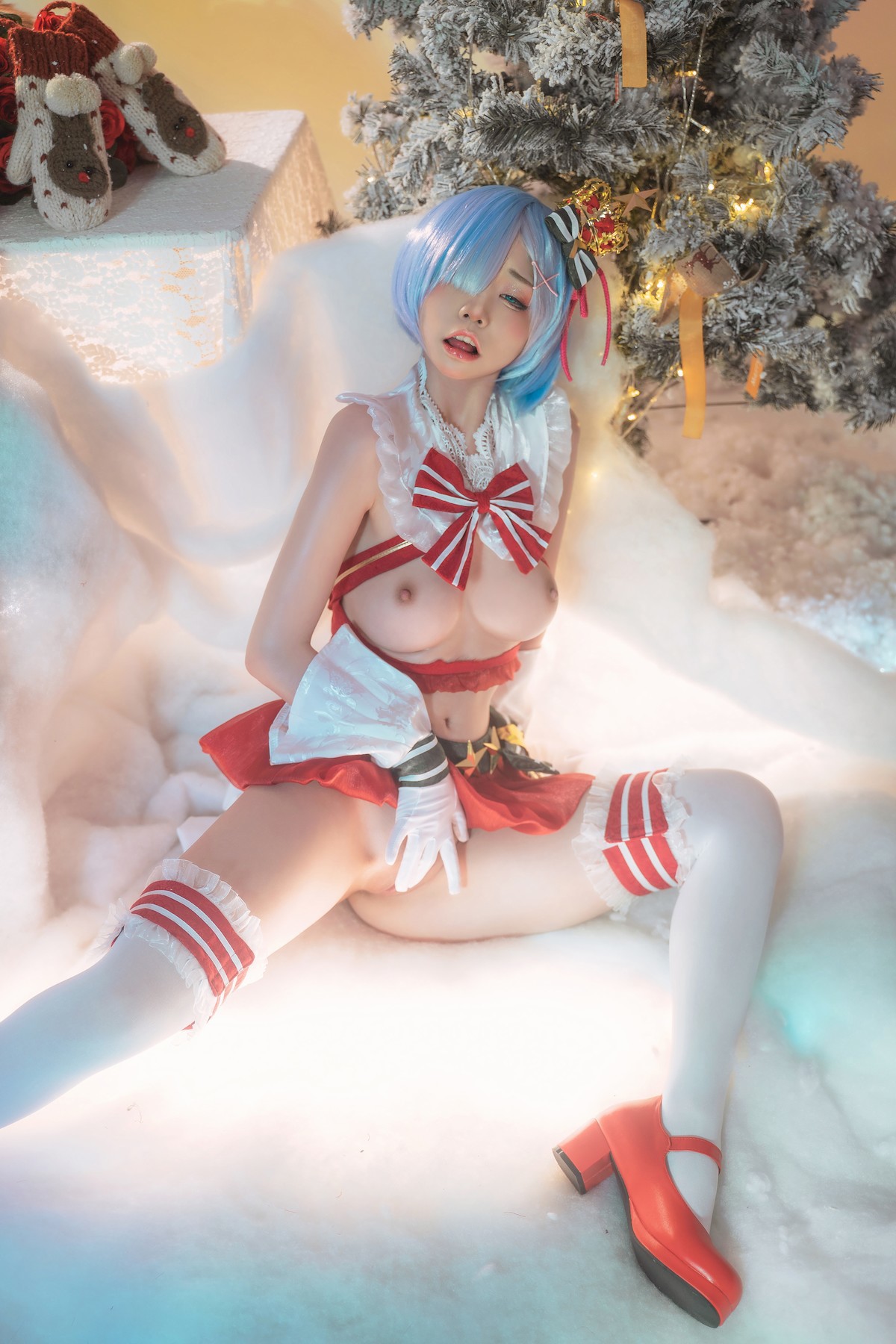 爆机少女喵小吉 Cosplay Re：从零开始的圣诞节(31)