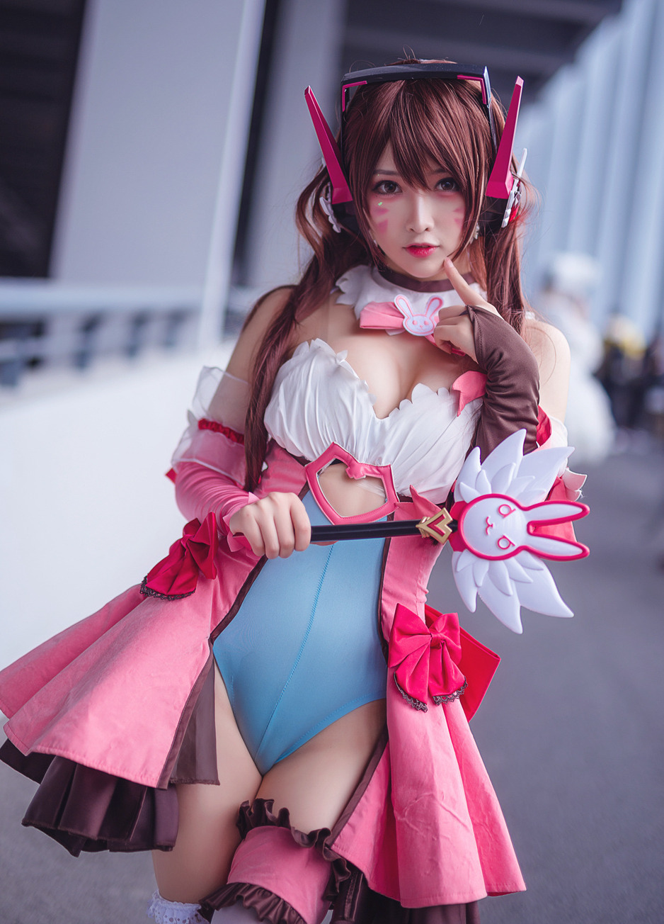 只是简言 Cosplay Magica D.Va(13)