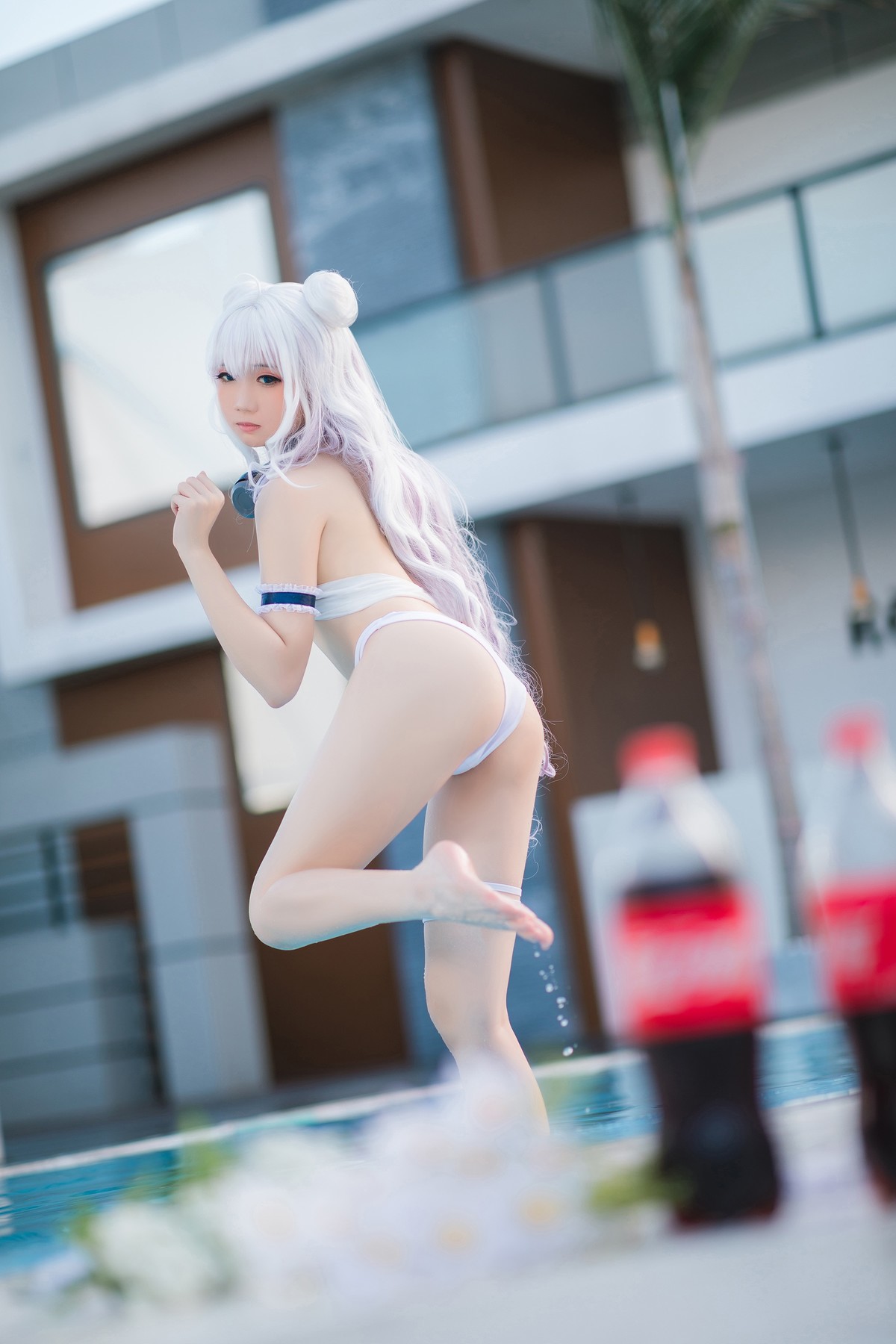 Cosplay 焖焖碳 恶毒泳衣 Vicious Swimsuit(16)