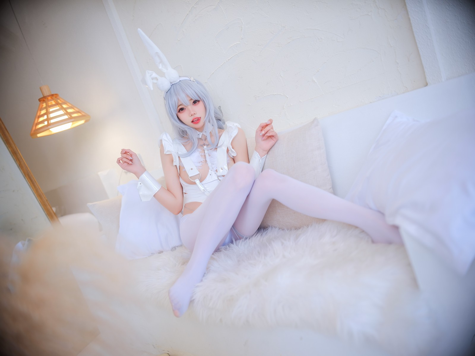 Cosplay 黏黏团子兔 恶毒兔女郎(4)