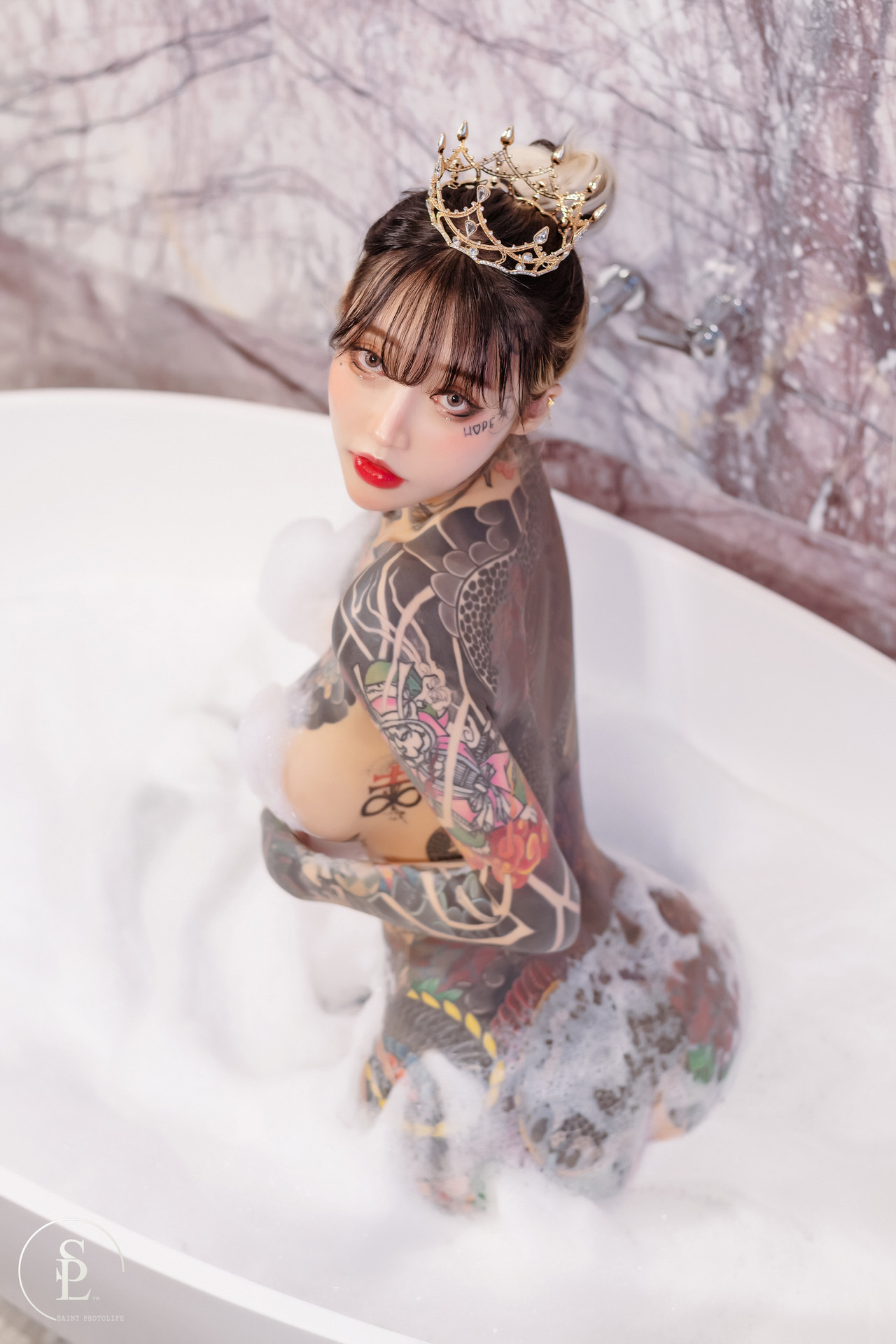 YoKo 요코, [SAINT Photolife] Bubbles(19)