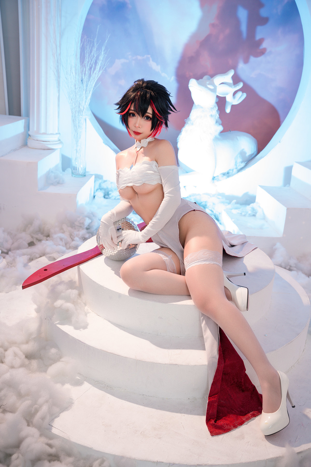 Cosplay Umeko.J Matoi Ryuko Set.01(7)