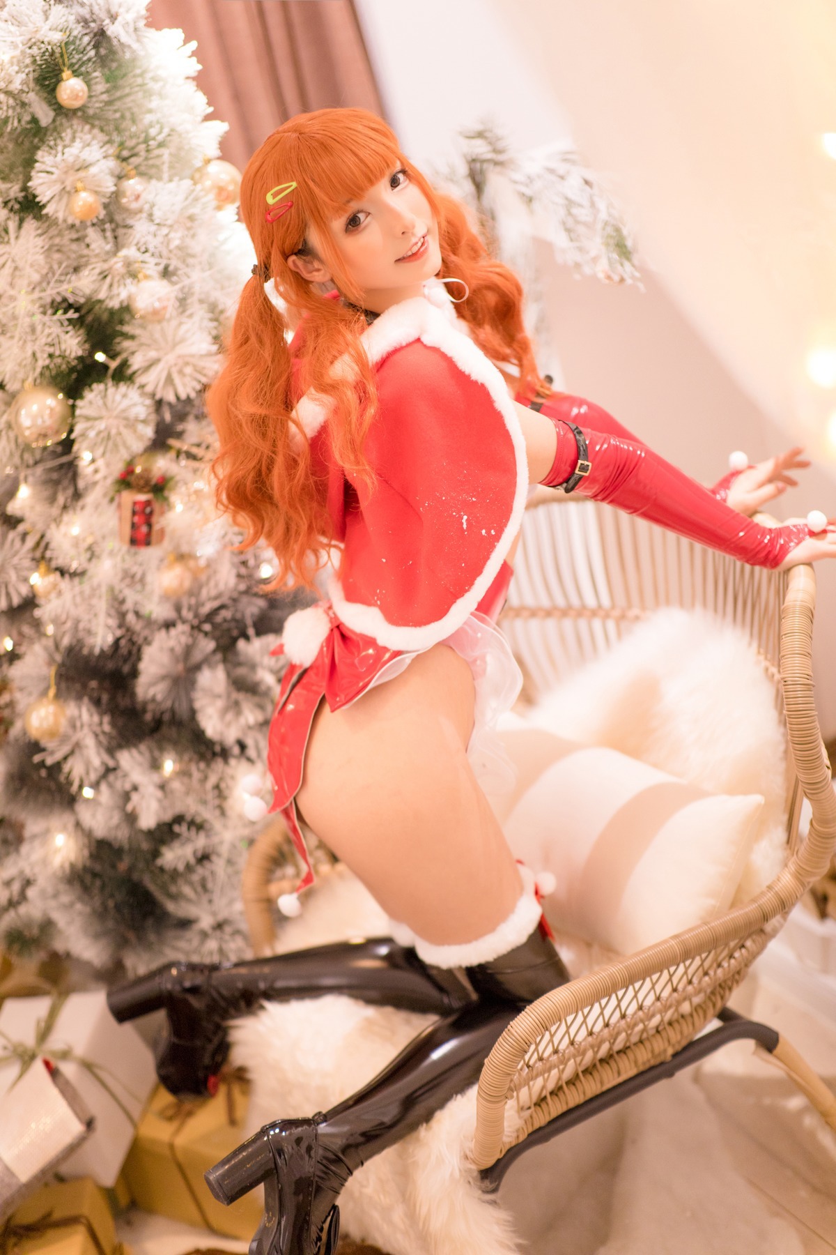 神楽坂真冬 Cosplay クリスマス　クイーン 圣诞(26)