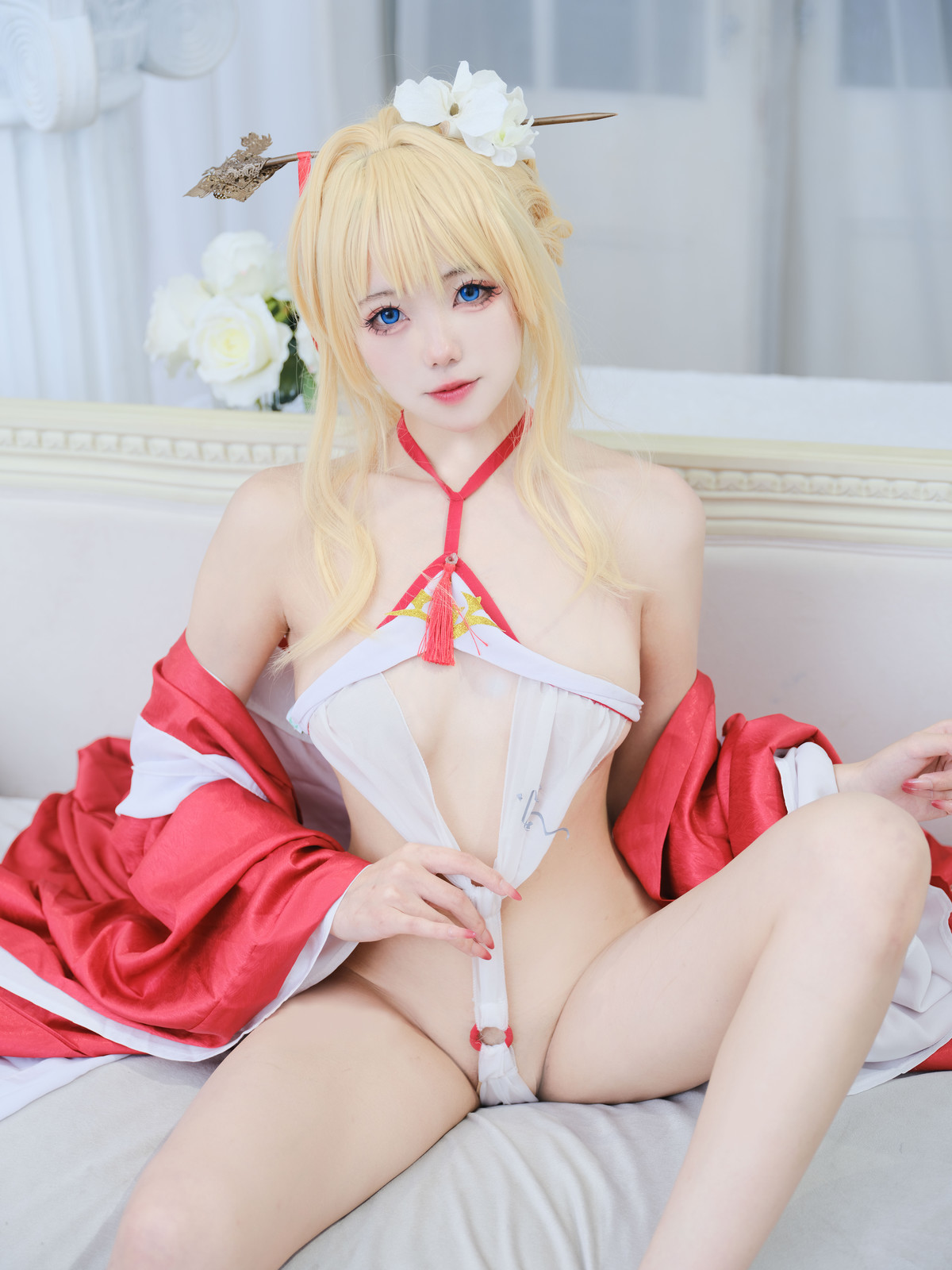 Cosplay 黏黏团子兔 光荣凉夜春雪新年(17)