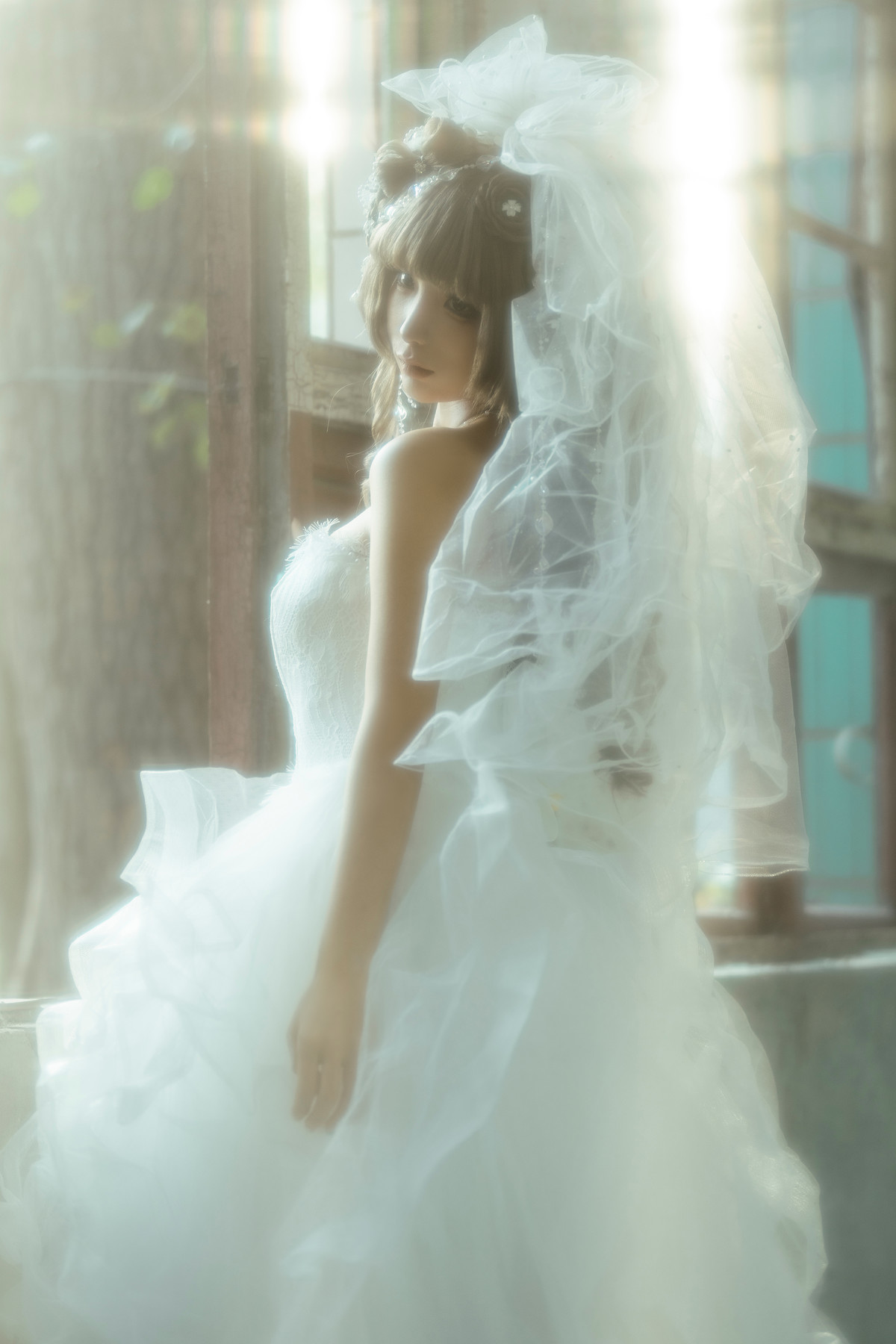 Cosplay 蠢沫沫Chunmomo 婚纱 Wedding Dress(10)