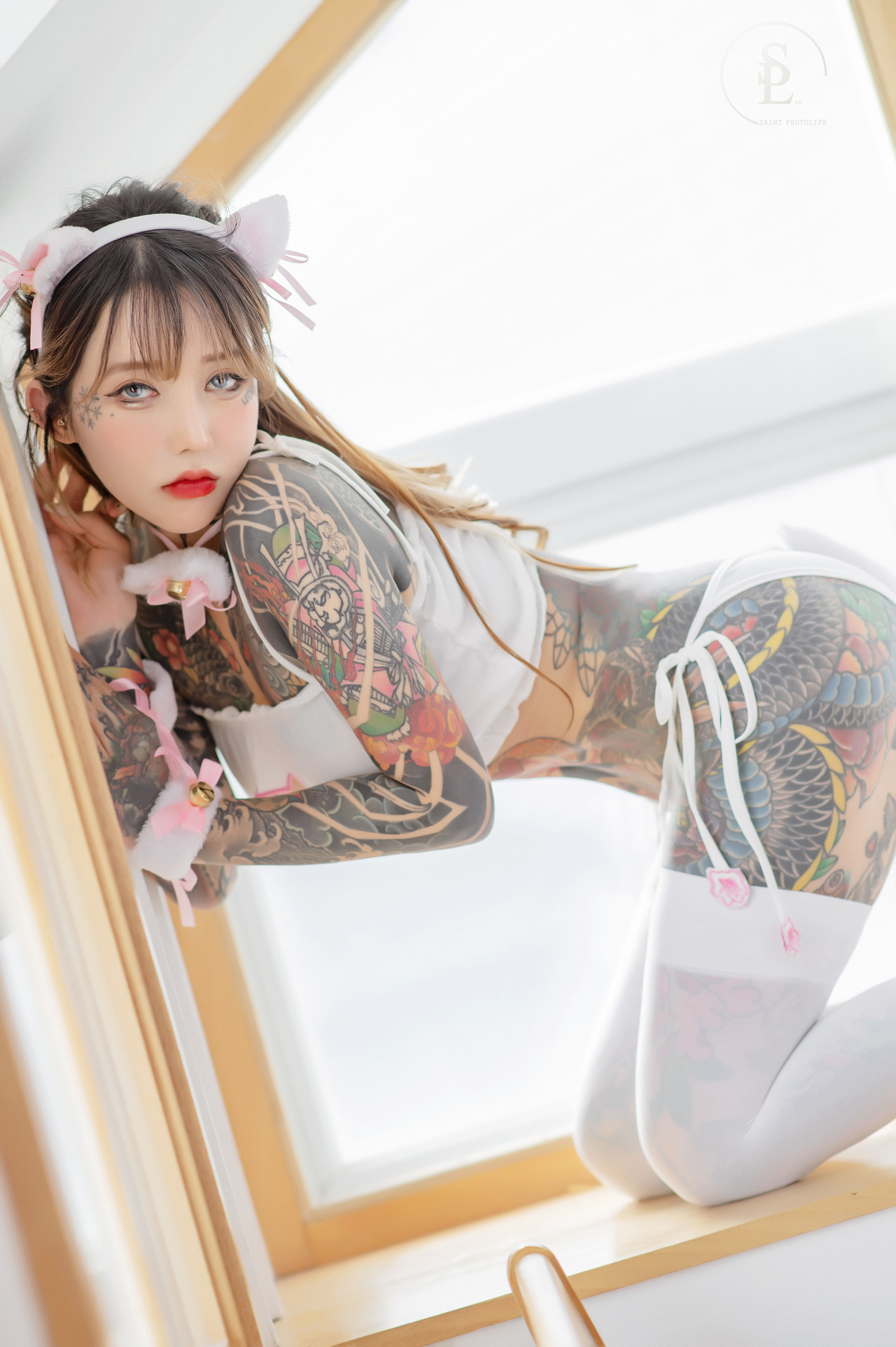 YoKo 요코, [SAINT Photolife] Vol.01 Cat Bride Set.01(29)