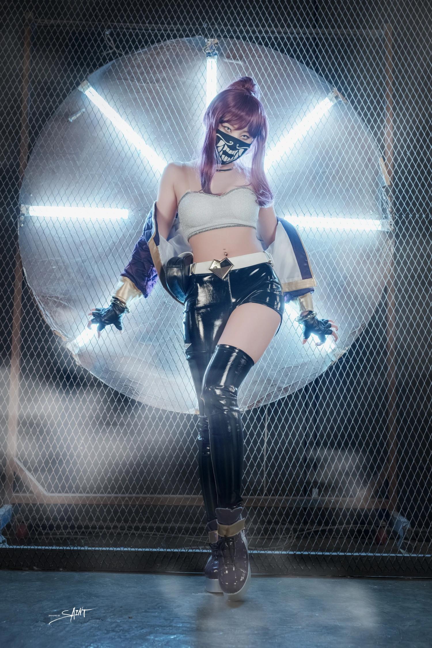 Yuna 유나, [SAINT Photolife] KDA Akali(9)