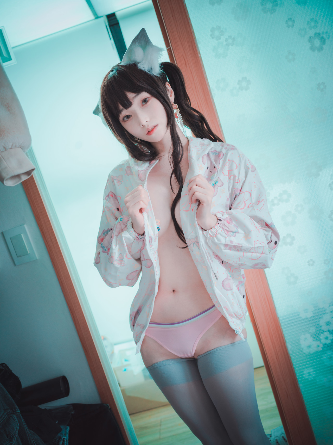 Bambi 밤비, [DJAWA] The cat I picked up turned into a girl Set.01(14)