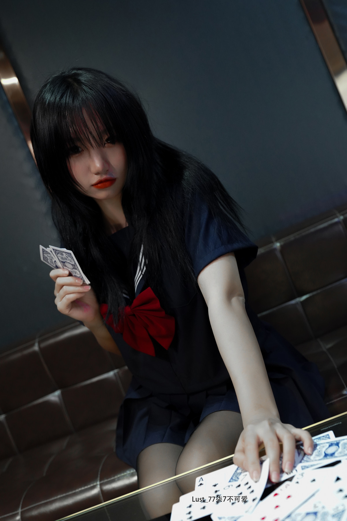 Cosplay 柒柒要乖哦 反差JK少女 Set.03(19)