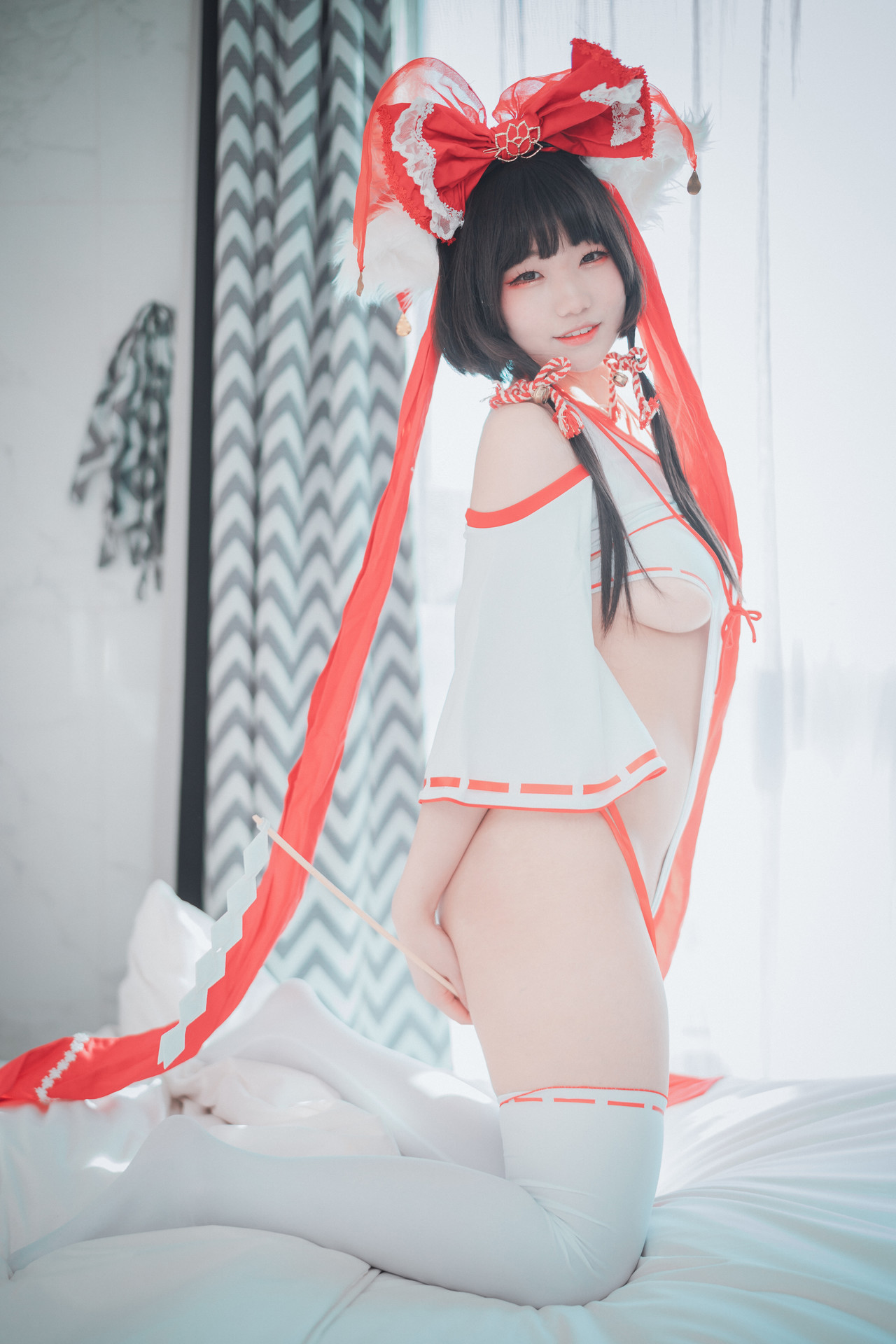 Mimmi 밈미, [DJAWA] Kitsune Miko A.Ver(4)