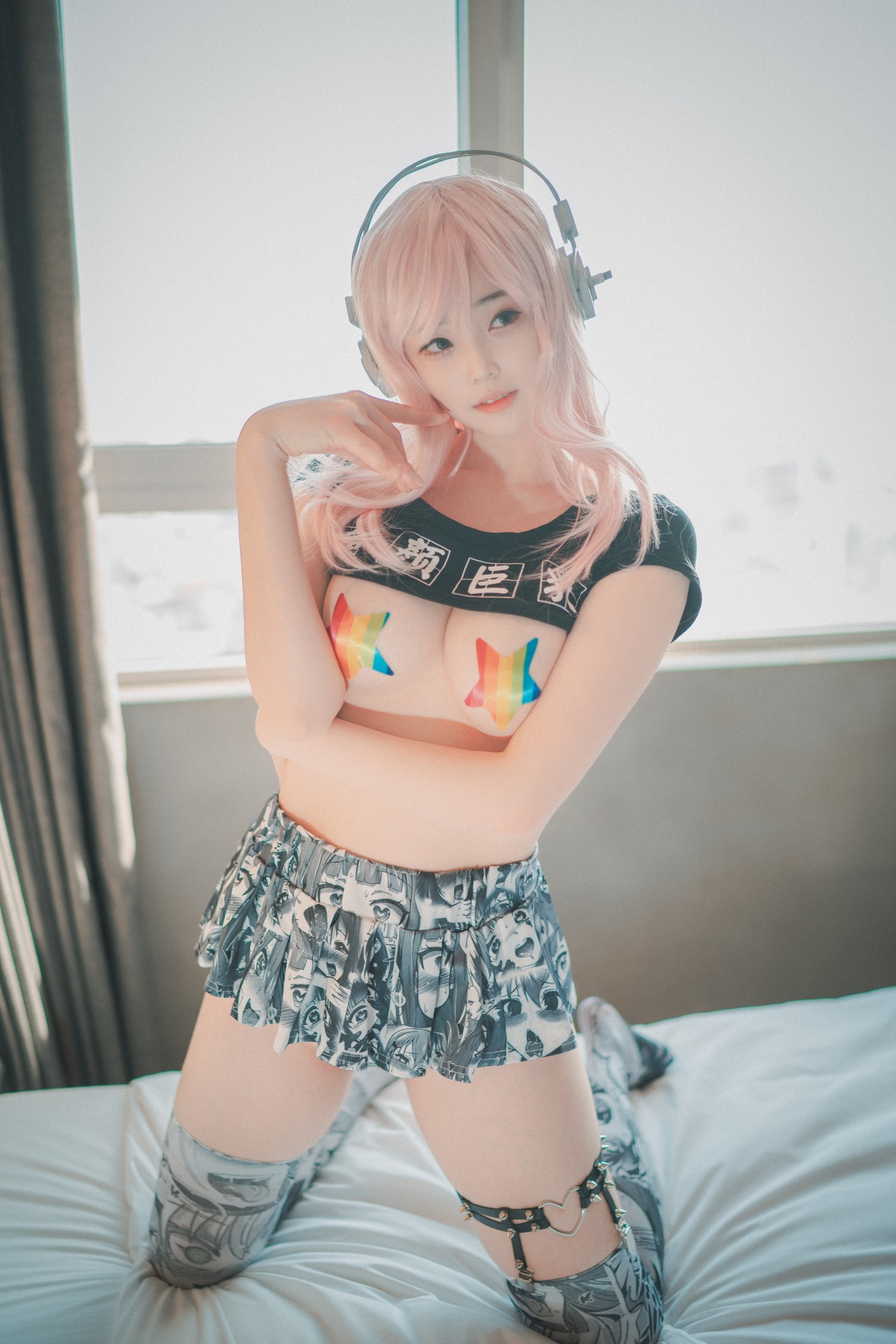 Bambi 밤비, [DJAWA] Sonico w/ Micro-top (Super Sonico)(5)