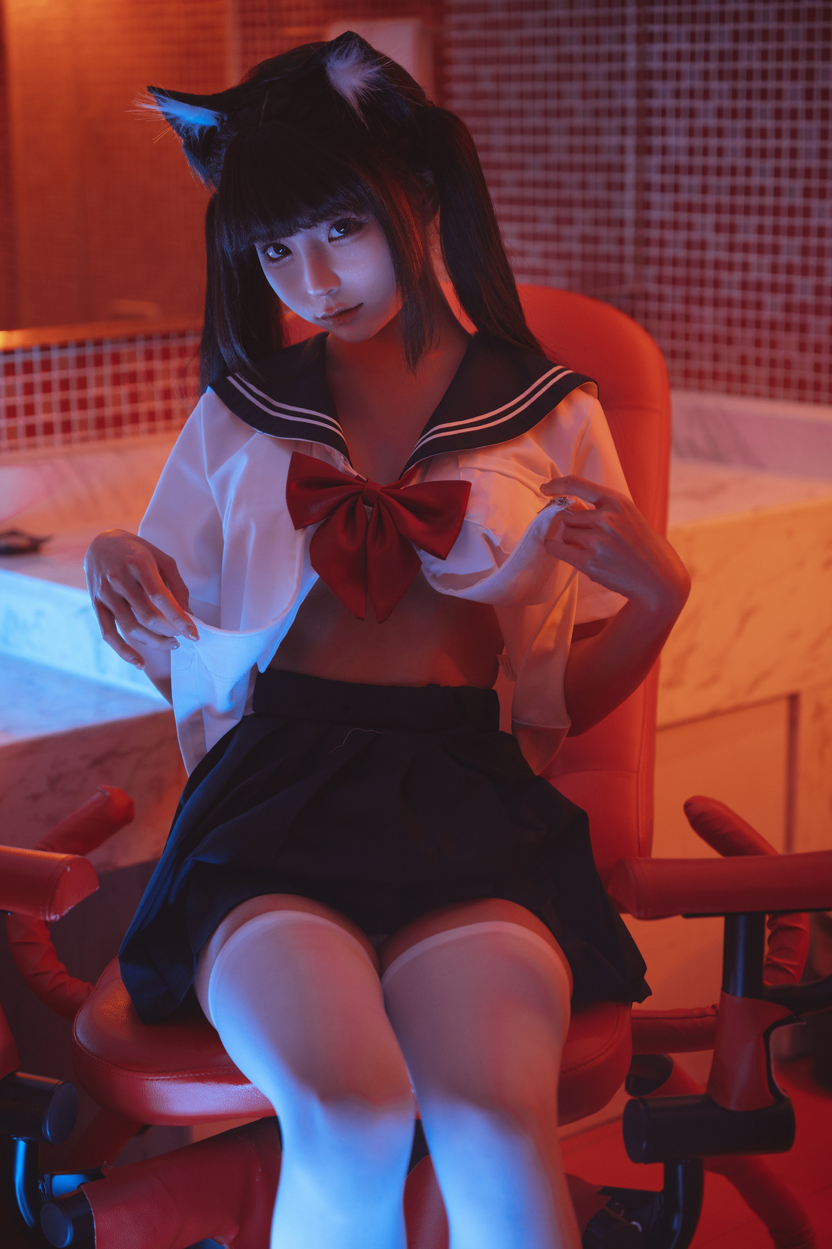 Cosplay 蠢沫沫Chunmomo 另一面 Set.01(29)