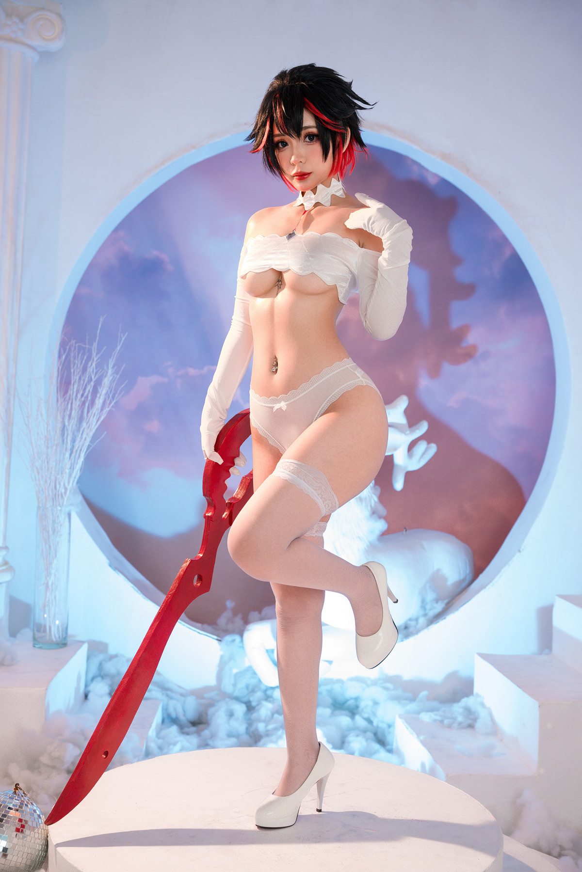 Cosplay Umeko.J Matoi Ryuko Set.01(26)