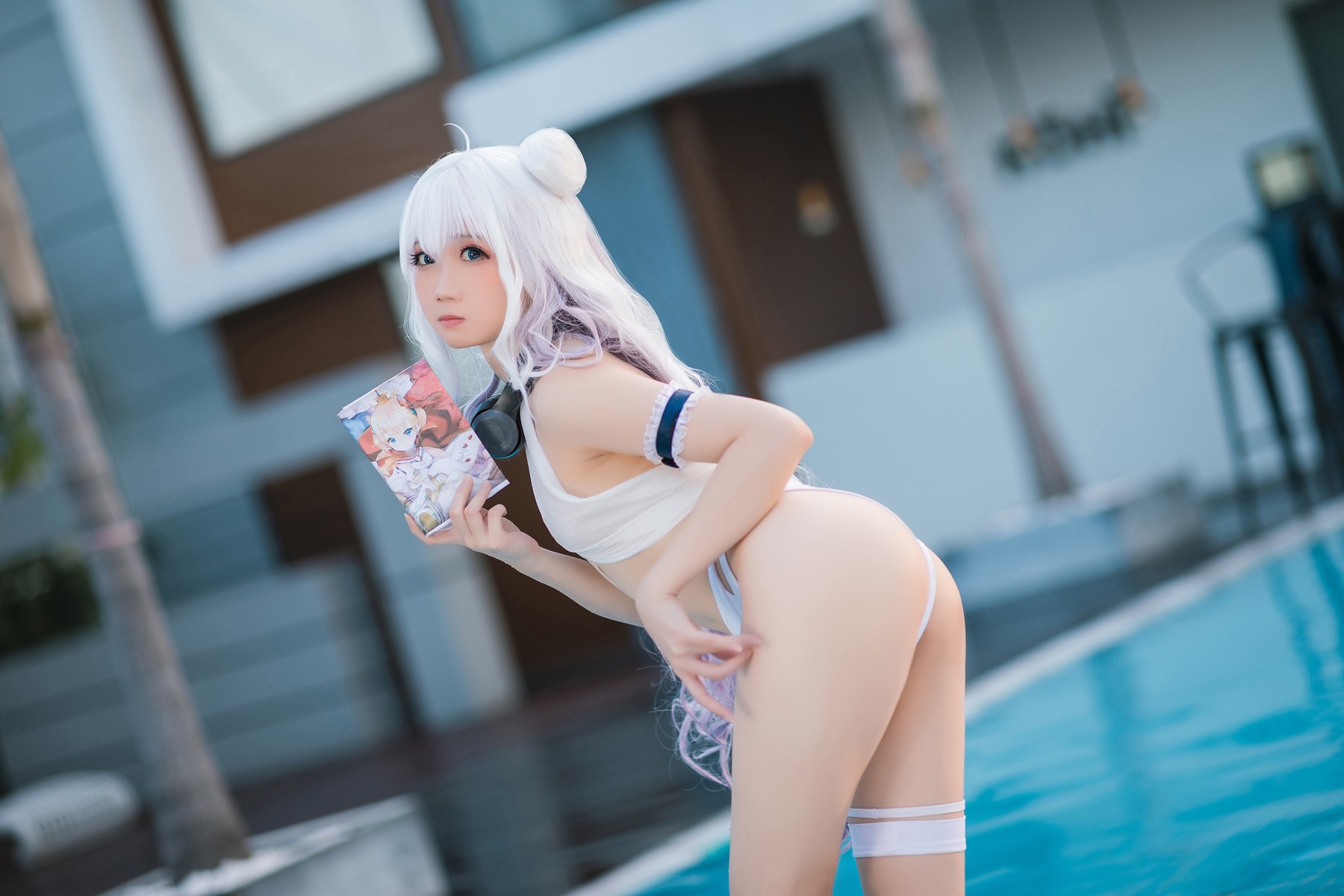 Cosplay 焖焖碳 恶毒泳衣 Vicious Swimsuit(9)