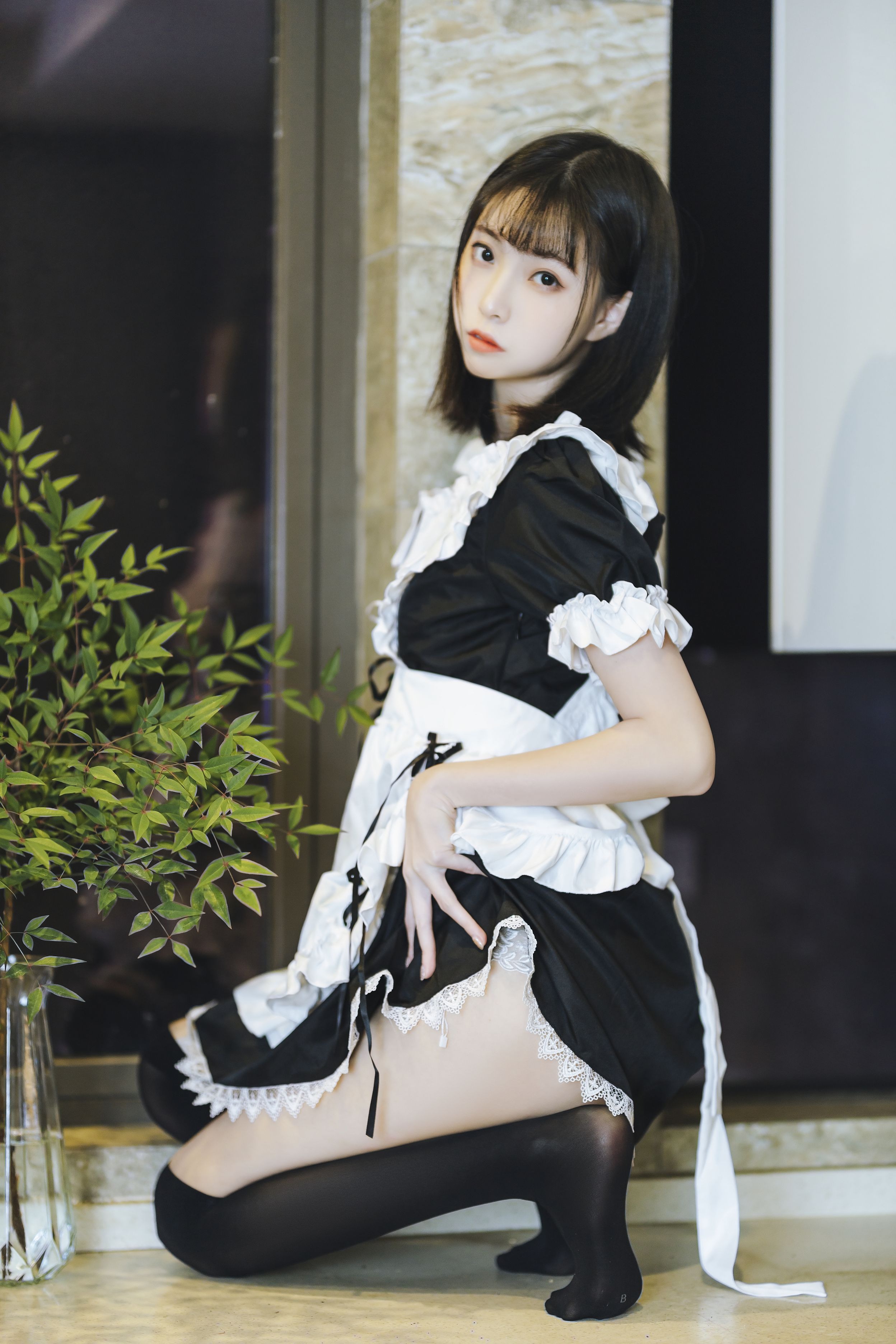 许岚LAN 短裙女仆(39)