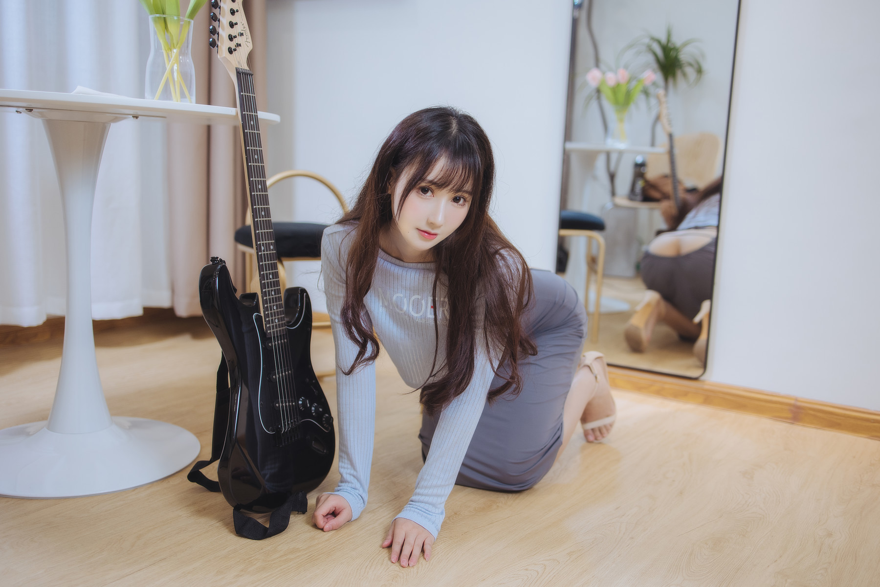 Cosplay 羽生三未 吉他妹妹(7)