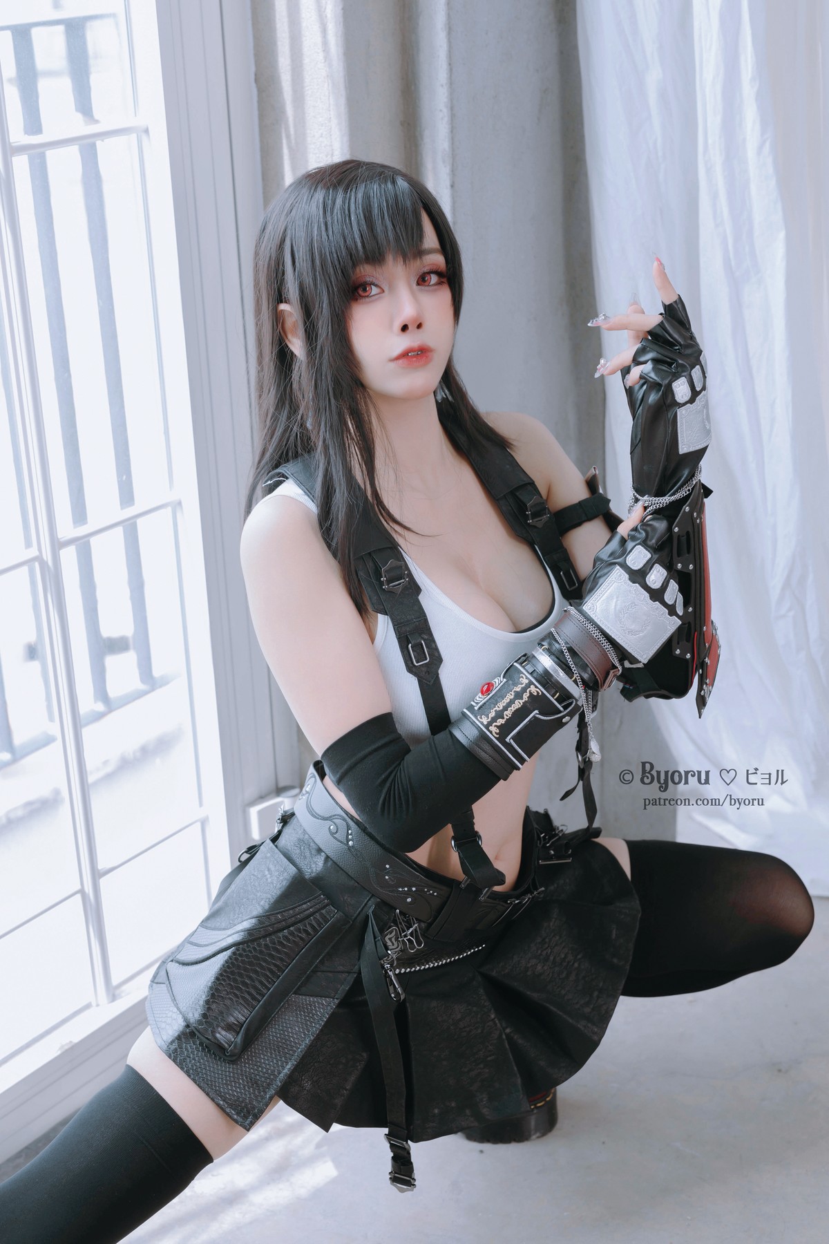 Cosplay 萝莉Byoru ティファ・ロックハート Tifa(5)