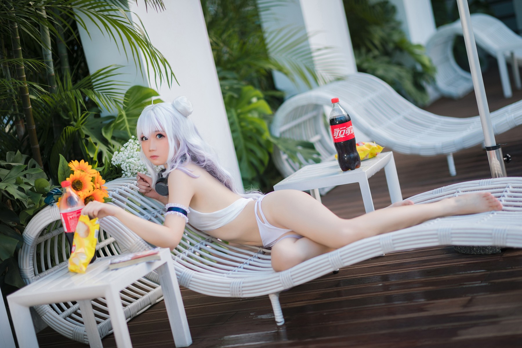 Cosplay 焖焖碳 恶毒泳衣 Vicious Swimsuit(25)