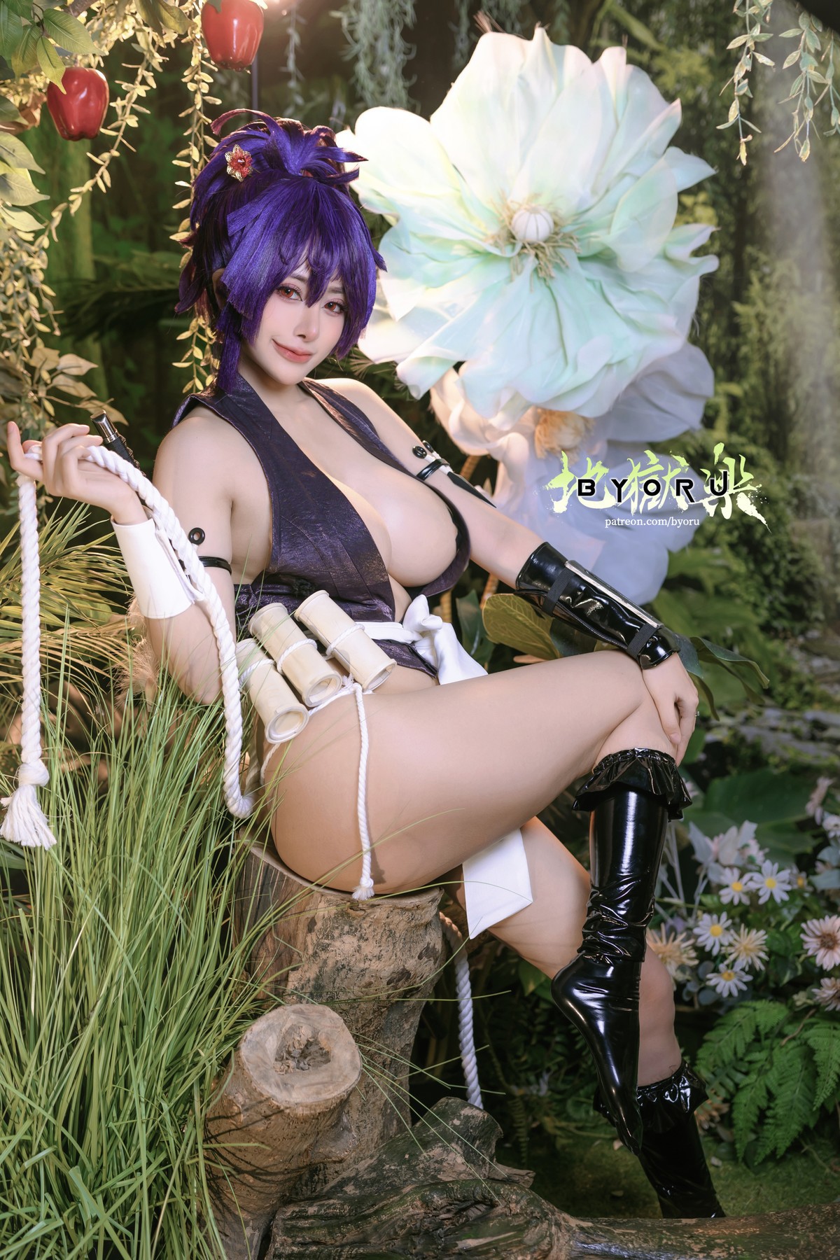 Cosplay 日本性感萝莉Byoru Yuzuriha(19)