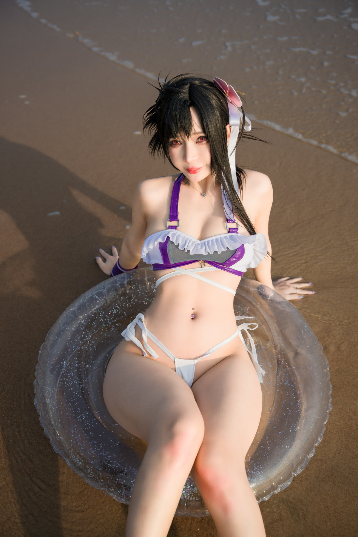Cosplay Umeko.J Tifa Swimsuit Set.02(14)
