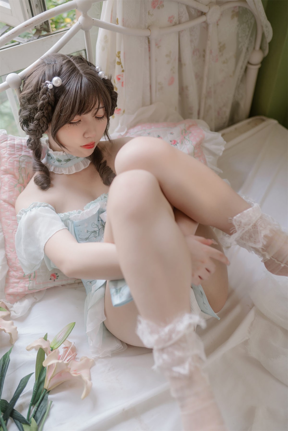 Cosplay 花玲 豌豆公主仆(20)