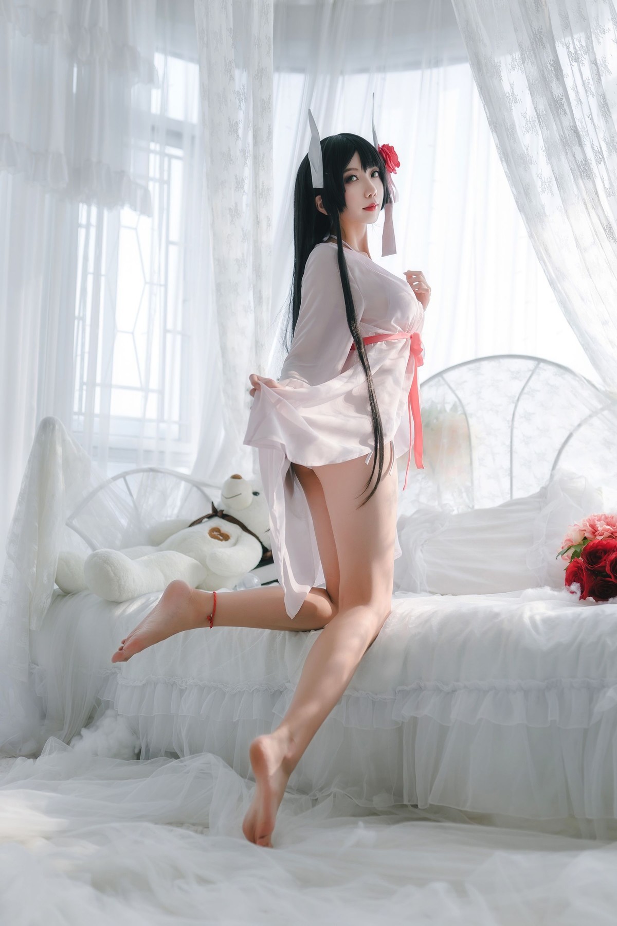 Cosplay 迷失人形QUQ 比叡 月下巡游(10)