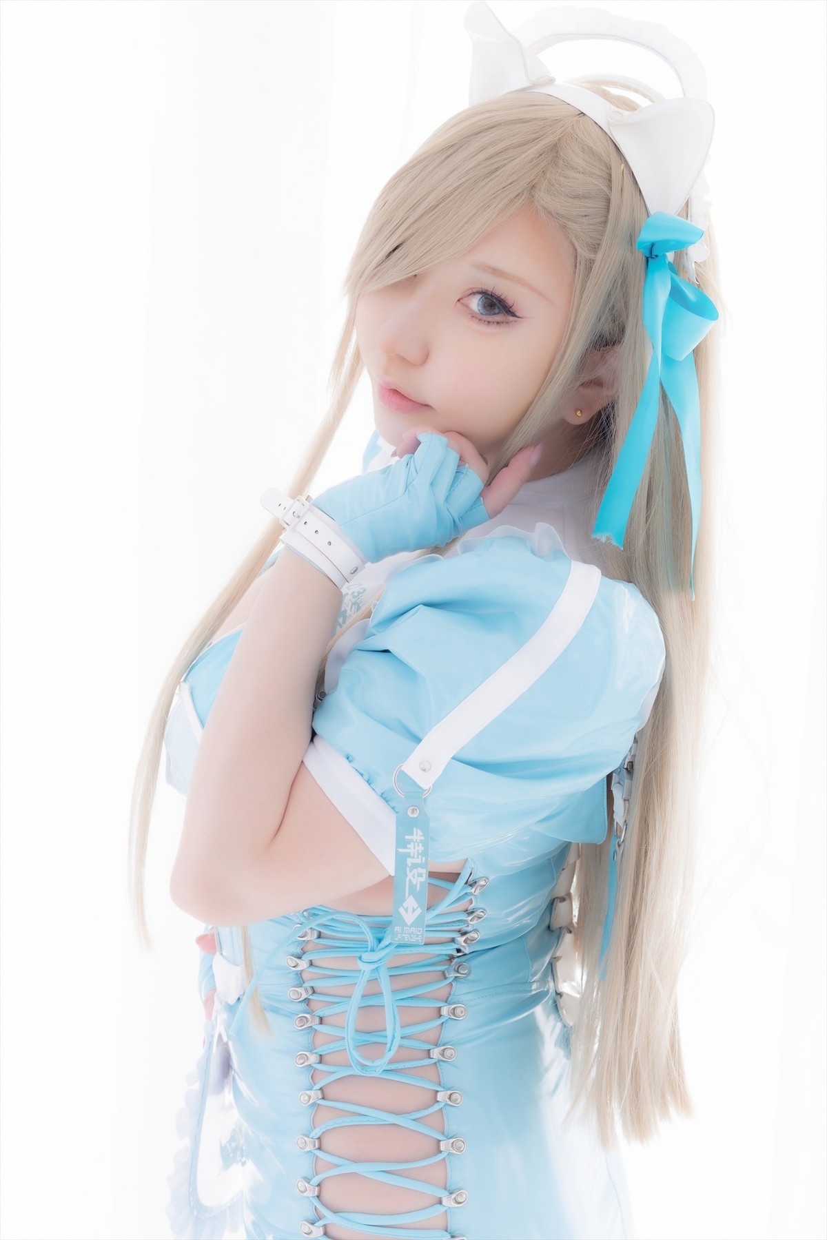 Cosplay SAKUサク Cyber Maid Asuna Set.01(14)