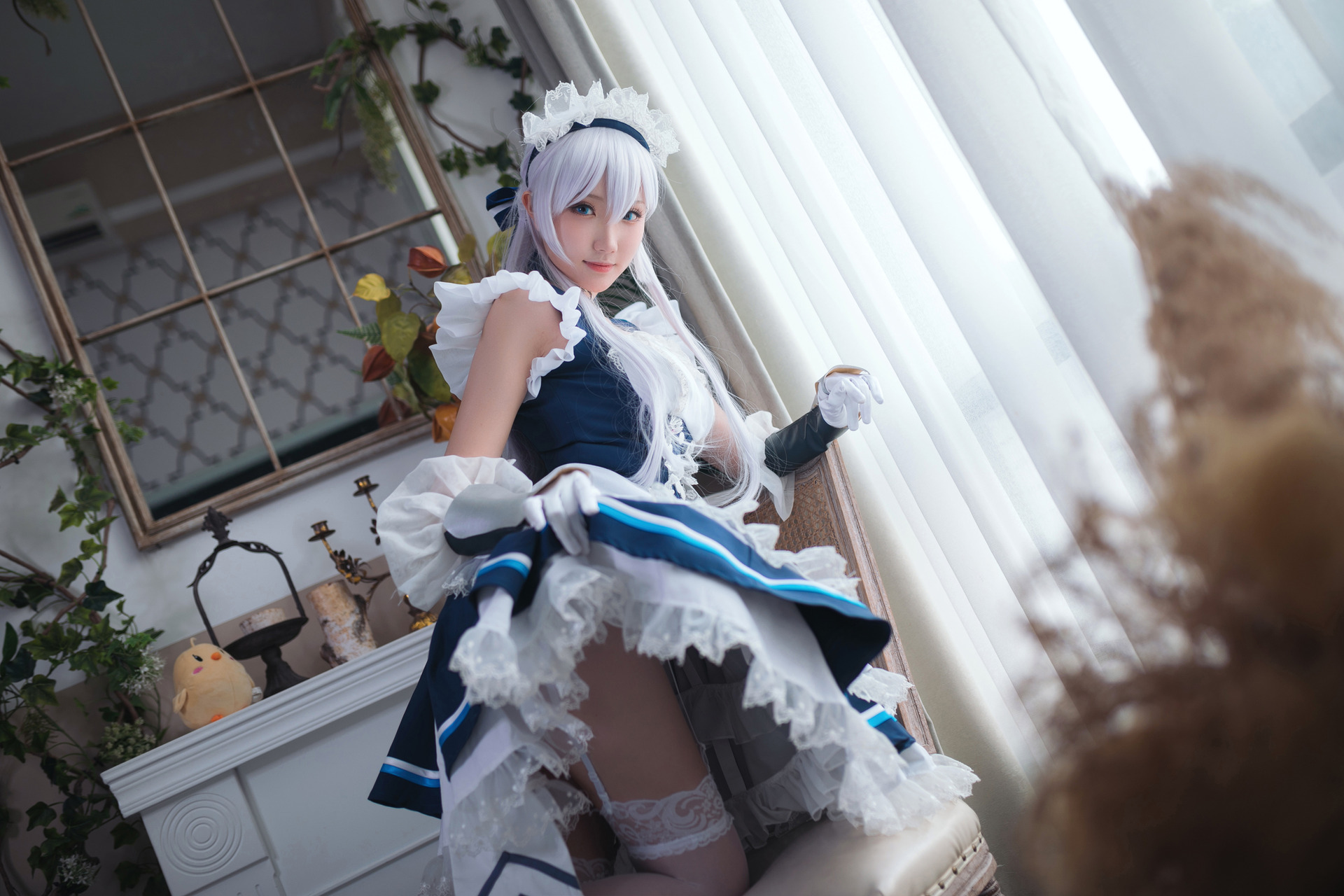 [瓜希酱] 贝尔法斯特 ベルファスト (Azur Lane 碧蓝航线)(17)