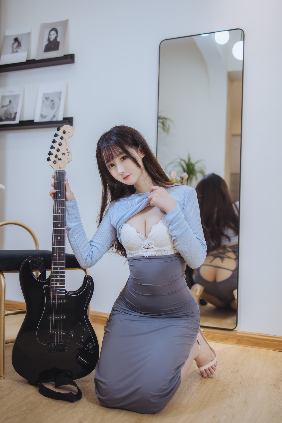 Cosplay 羽生三未 吉他妹妹(9)