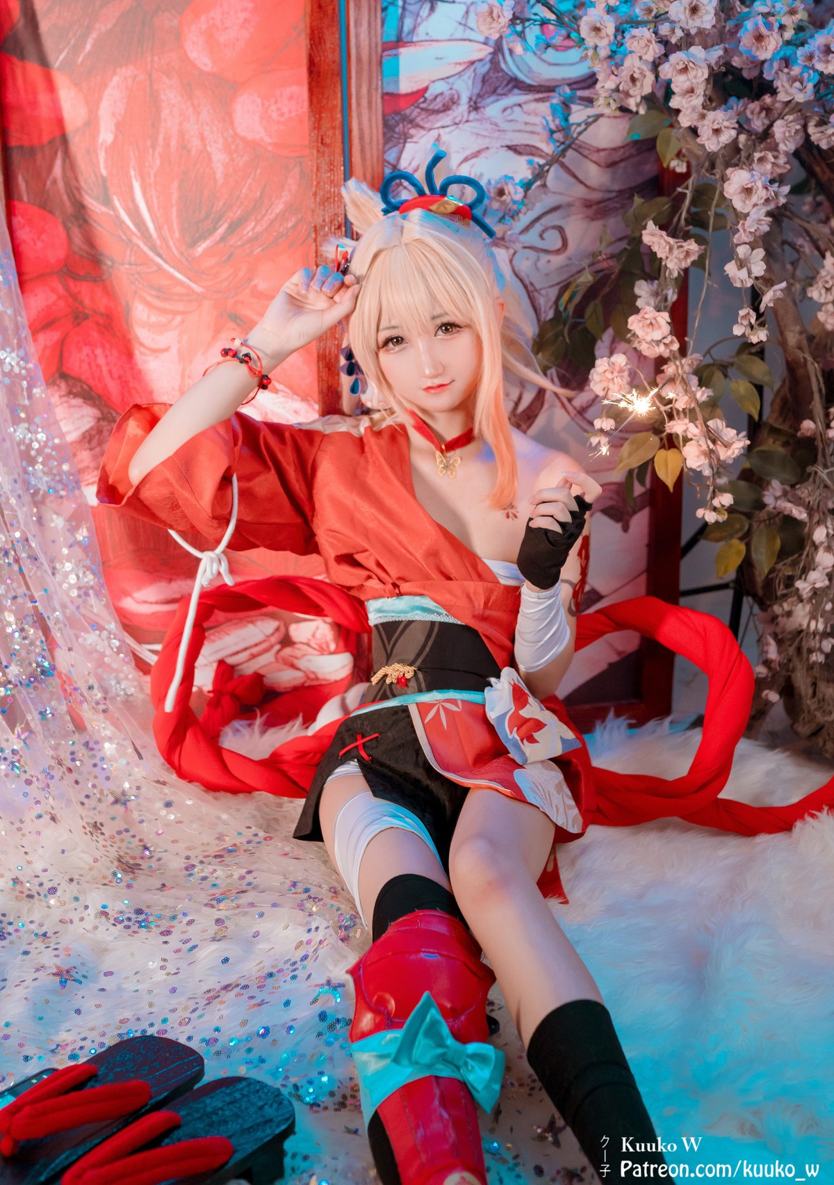 KuukoW クー子 Cosplay 長野原宵宮 Yoimiya Naganohara(3)