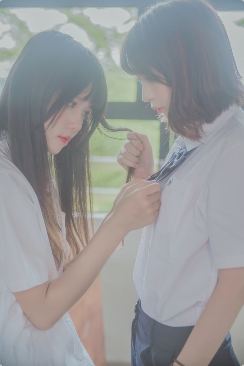 [Cos]桜桃喵疯猫ss - JK百合1[43P](24)