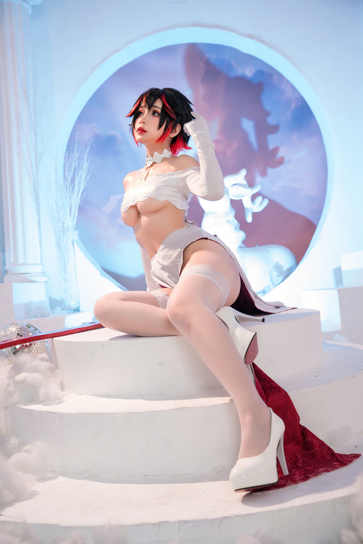 Cosplay Umeko.J Matoi Ryuko Set.01(6)