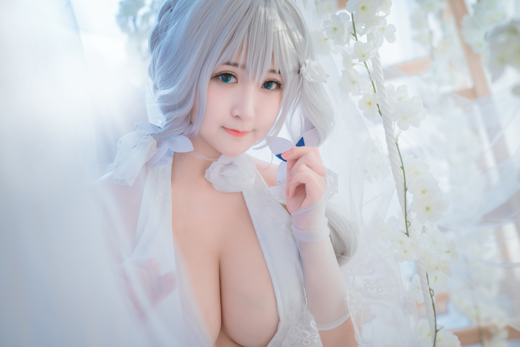 Cosplay 猫九酱Sakura 碧蓝誓约 Set.01(41)