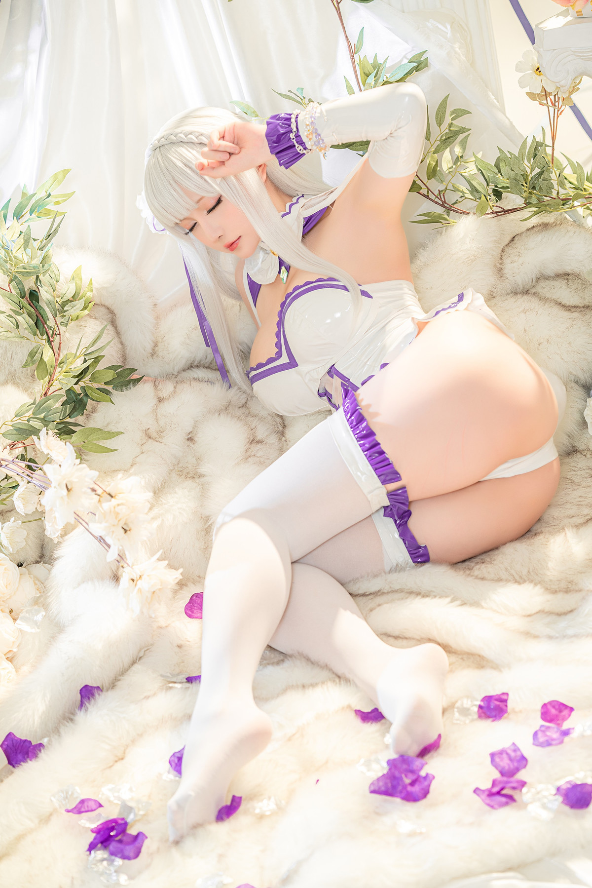 Hoshilily 小姐姐星之迟迟 Cosplay 爱蜜莉雅(68)