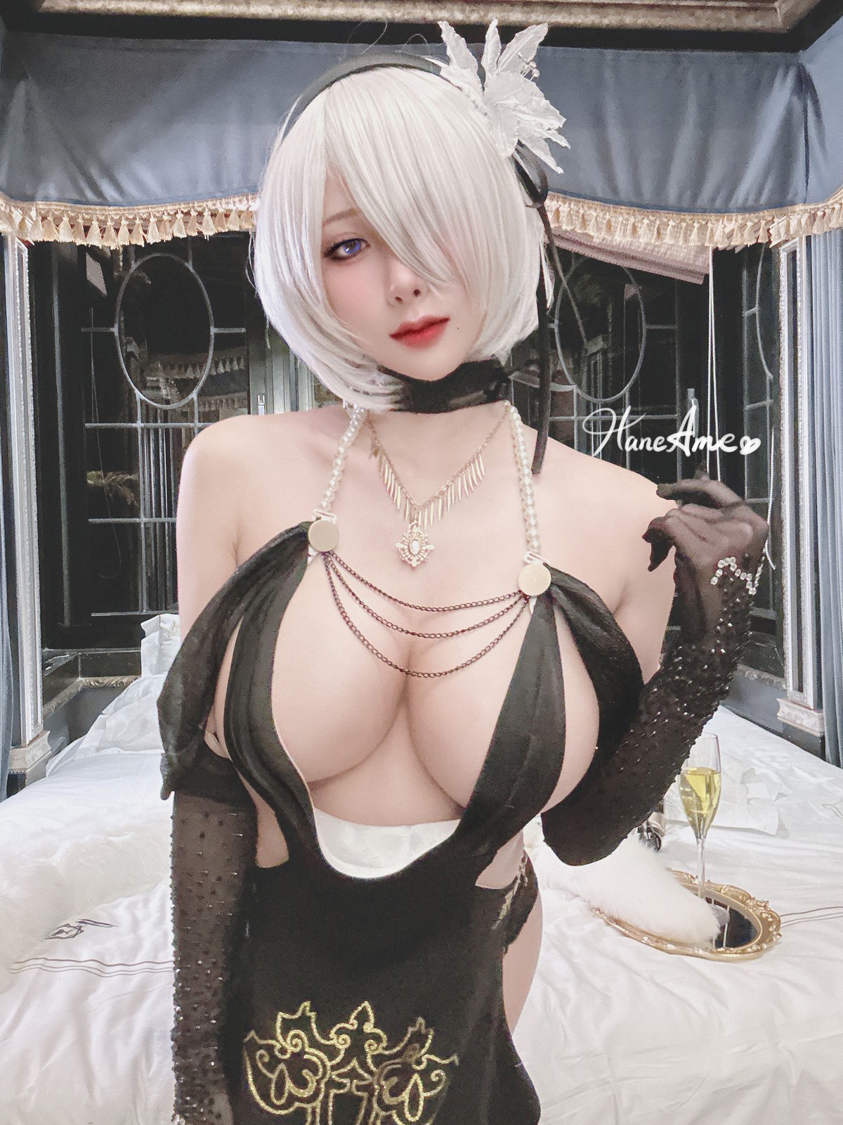 Cosplay 雨波HaneAme YoRHa 2B(45)