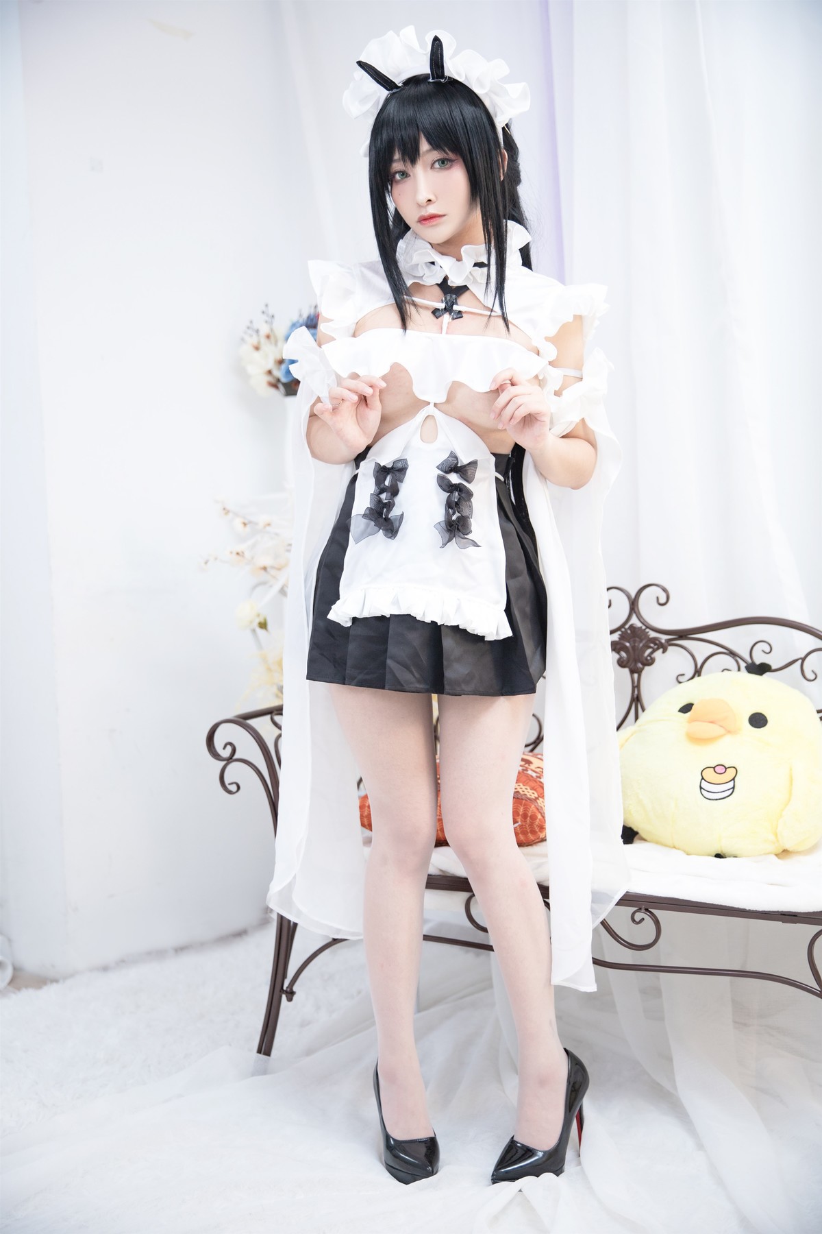 Cosplay 洛璃LoLiSAMA 不挠女仆(35)