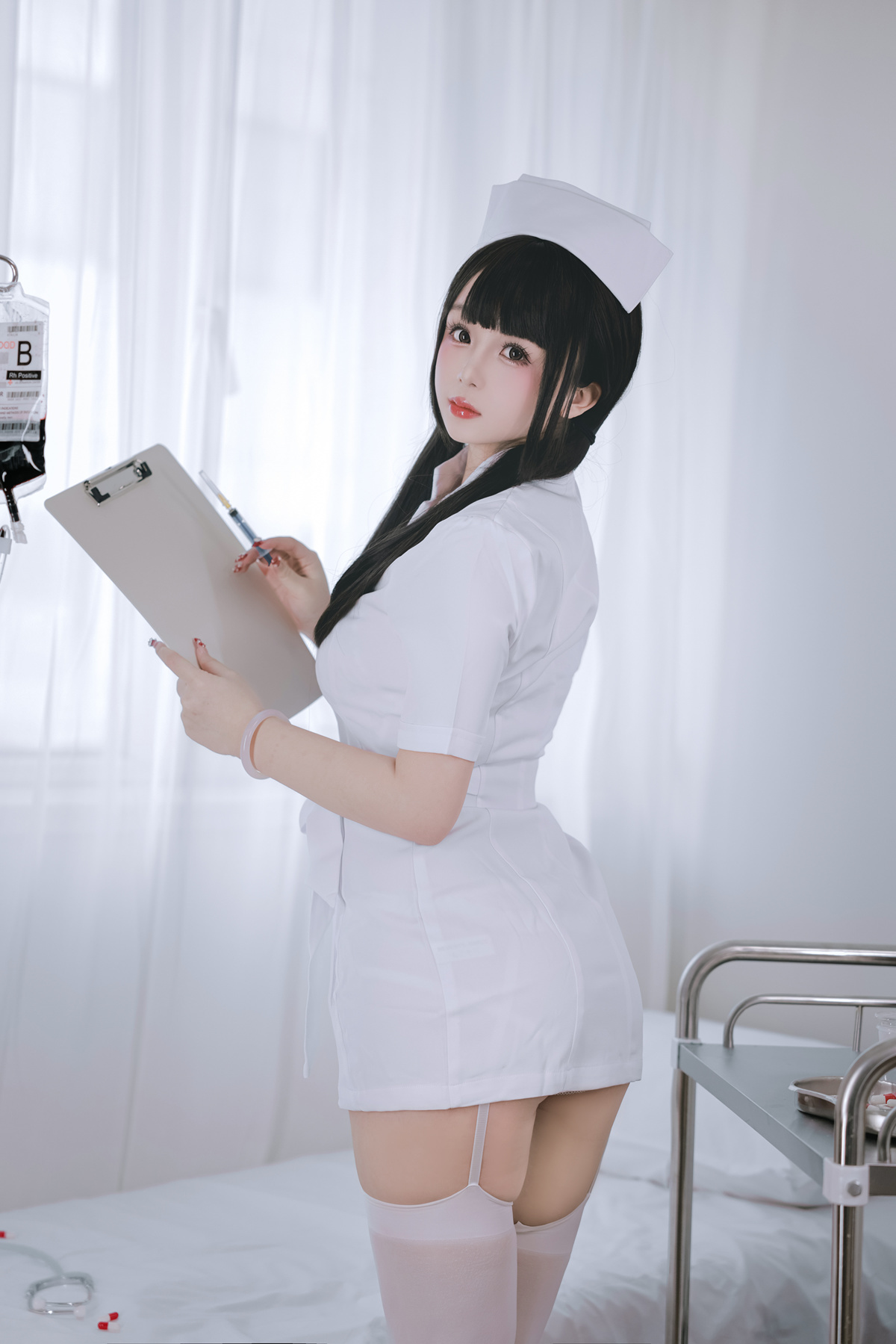 Cosplay Rinaijiao日奈娇 诊所护士 Set.01(14)