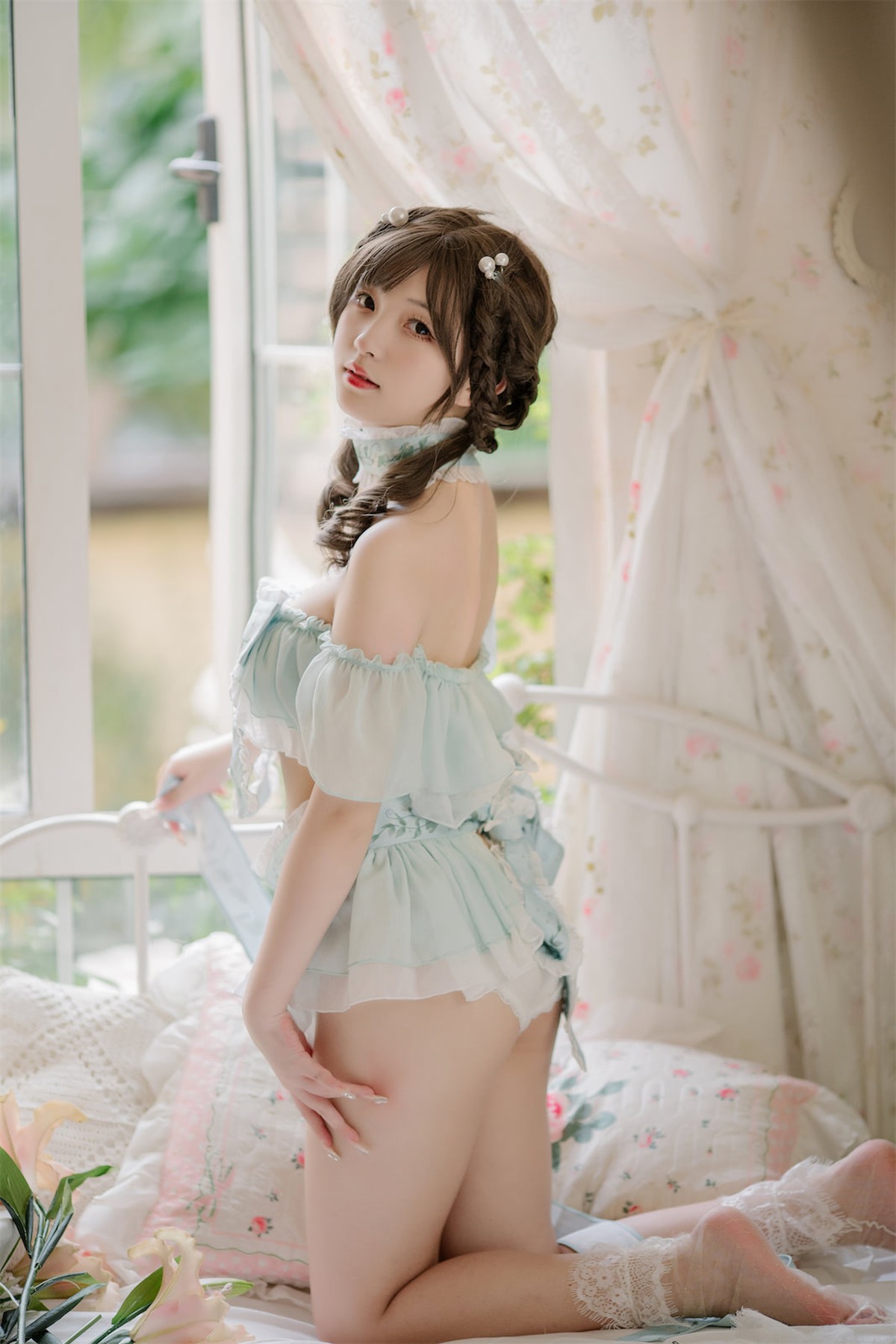 Cosplay 花玲 豌豆公主仆(16)