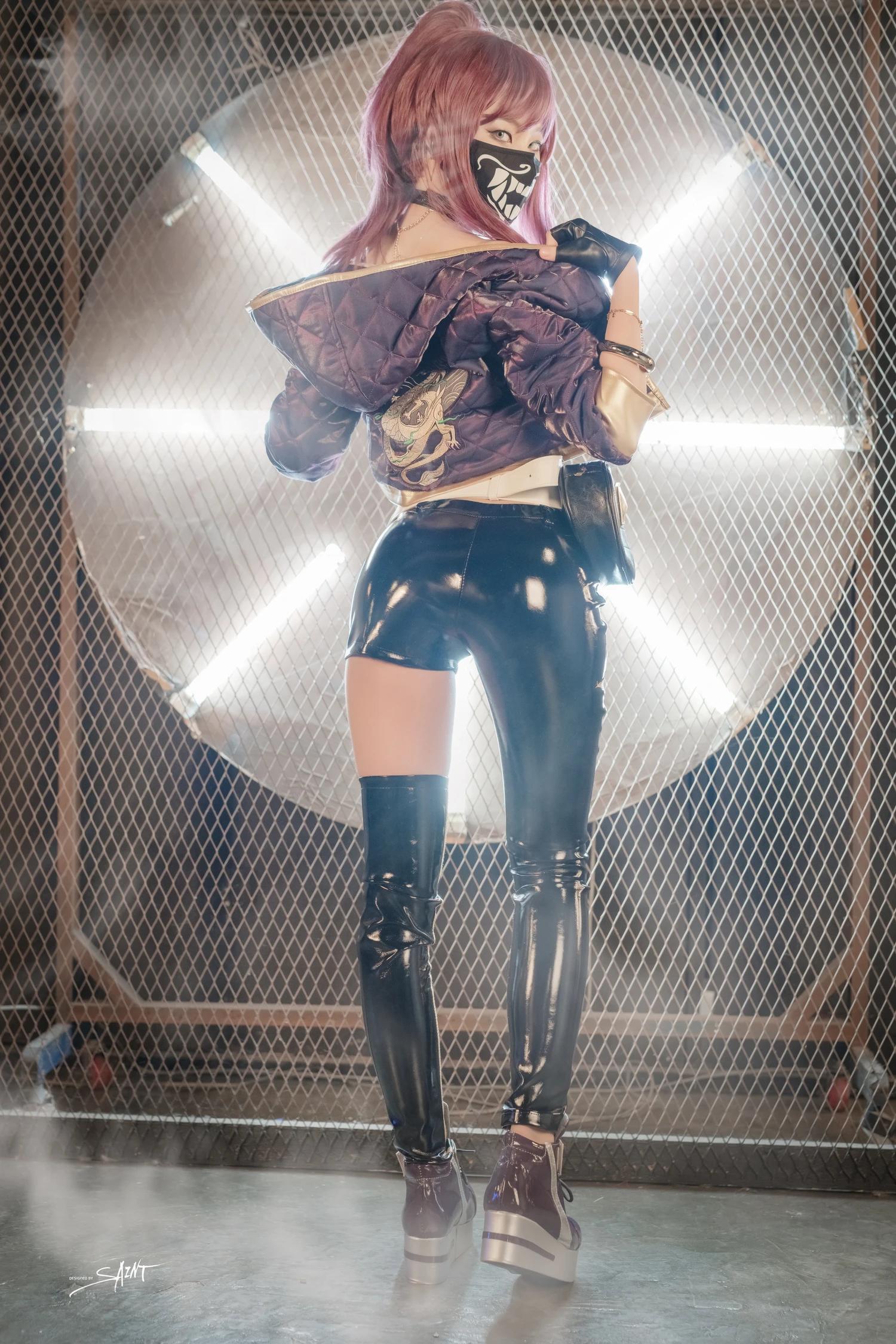 Yuna 유나, [SAINT Photolife] KDA Akali(5)