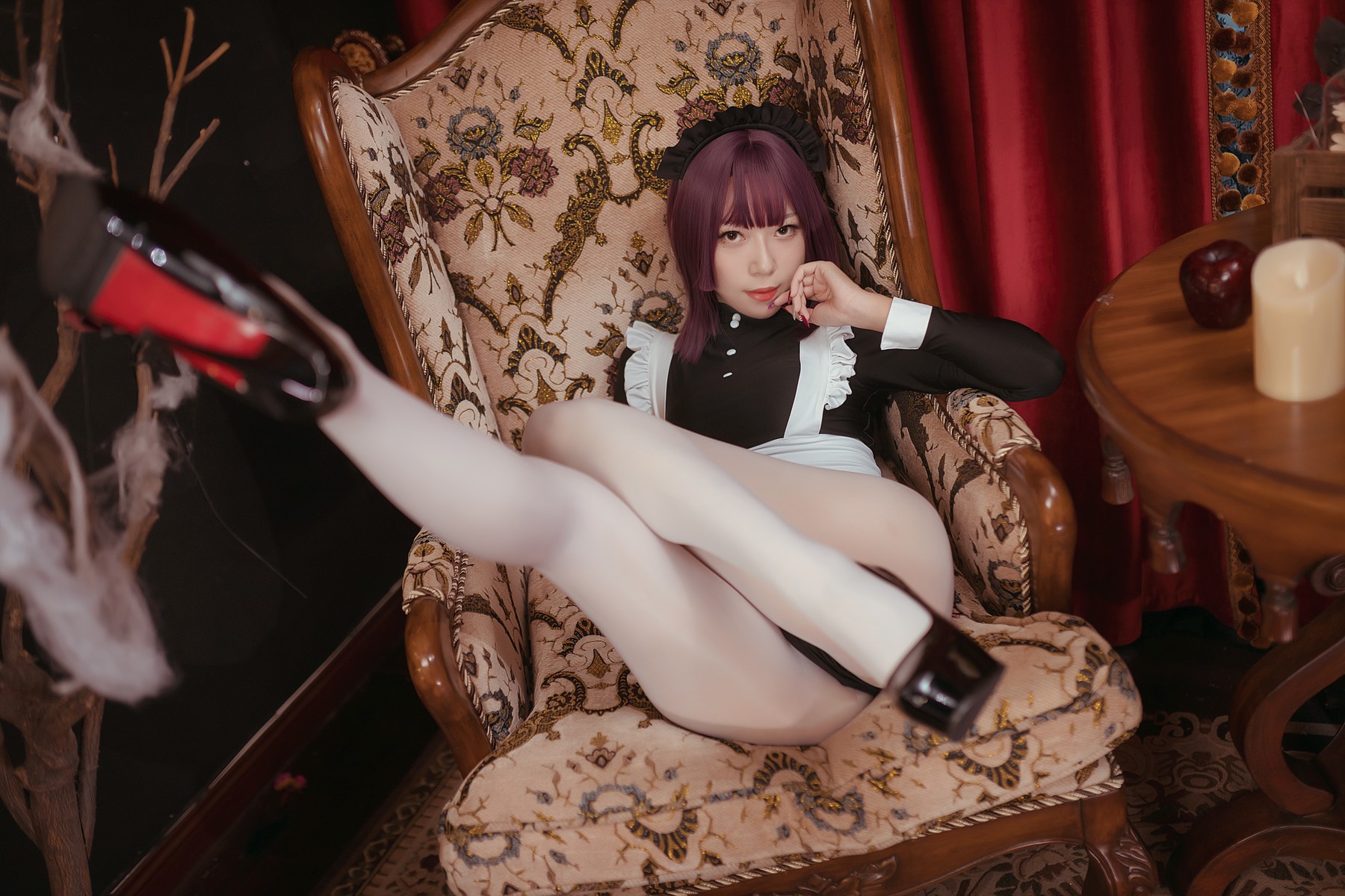 Cosplay Money冷冷 高叉女仆(2)