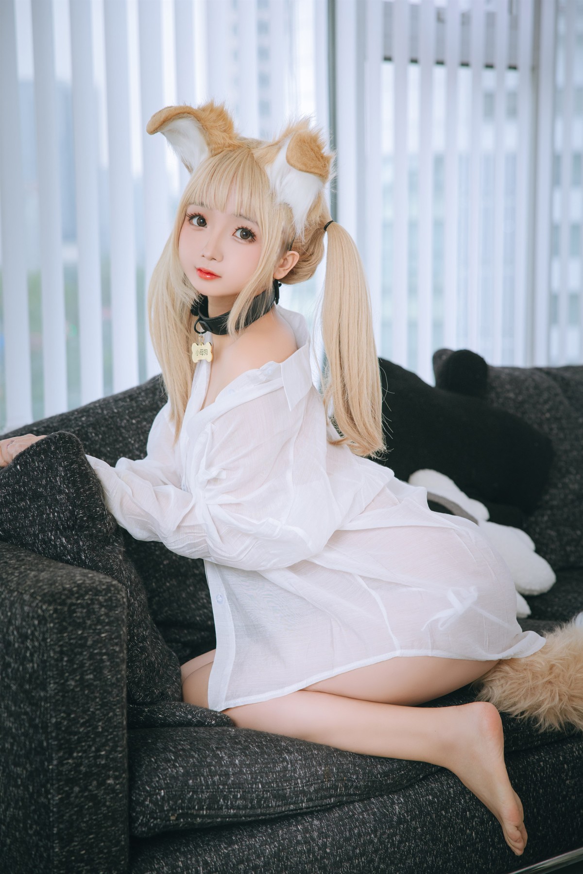 Cosplay 日奈娇 衬衫小狗 Set.02(1)