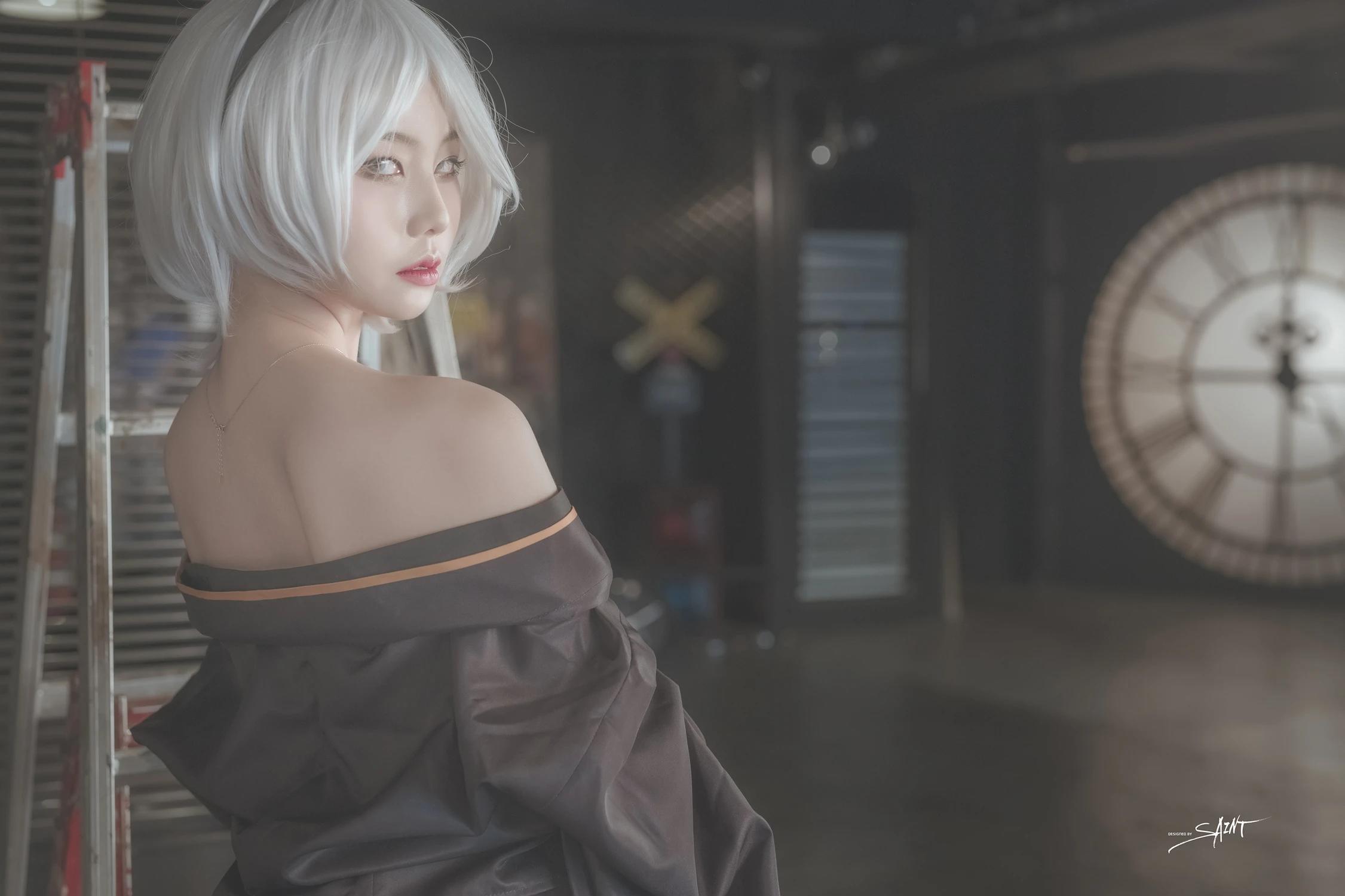 Yuna 유나, [SAINT Photolife] Nier Automata 2B(6)