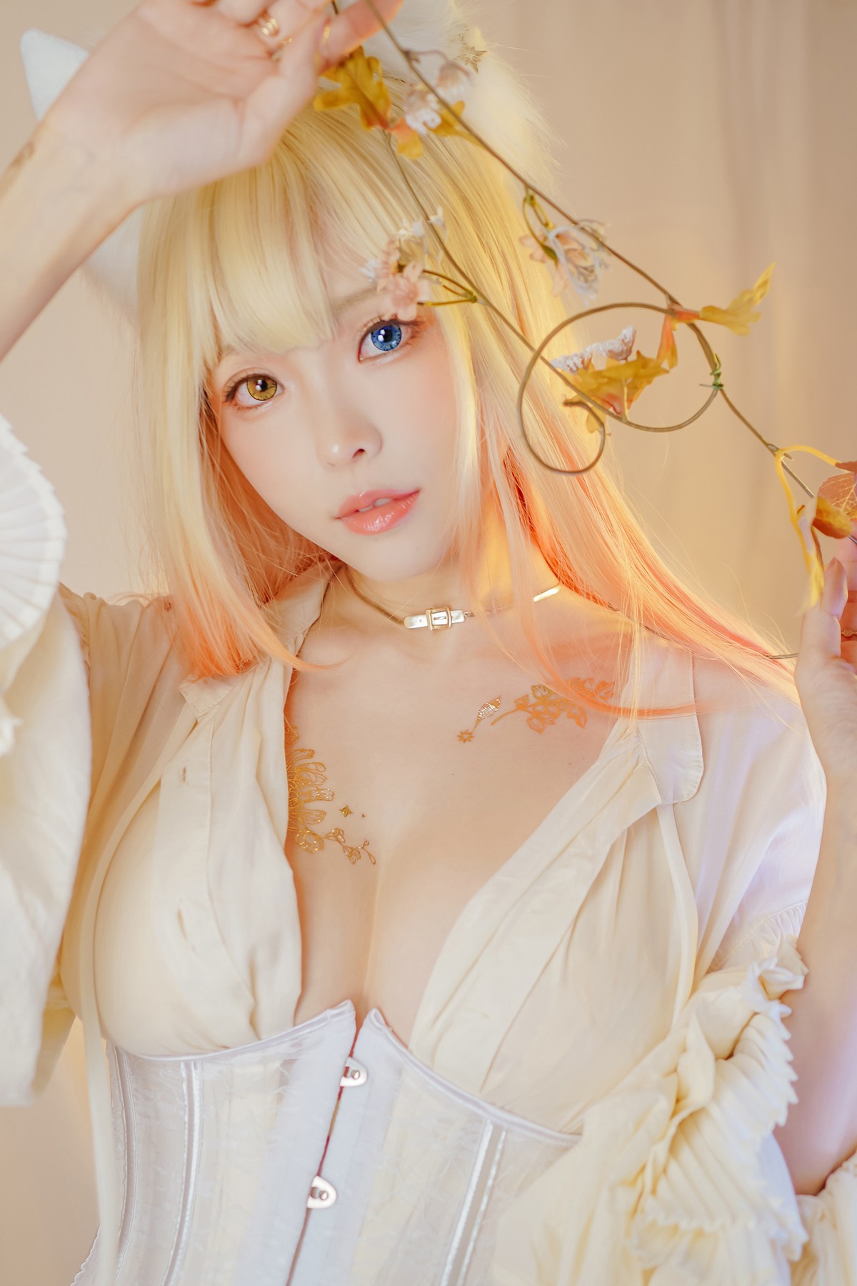 Cosplay ElyEE子 Cat魔女與貓(6)